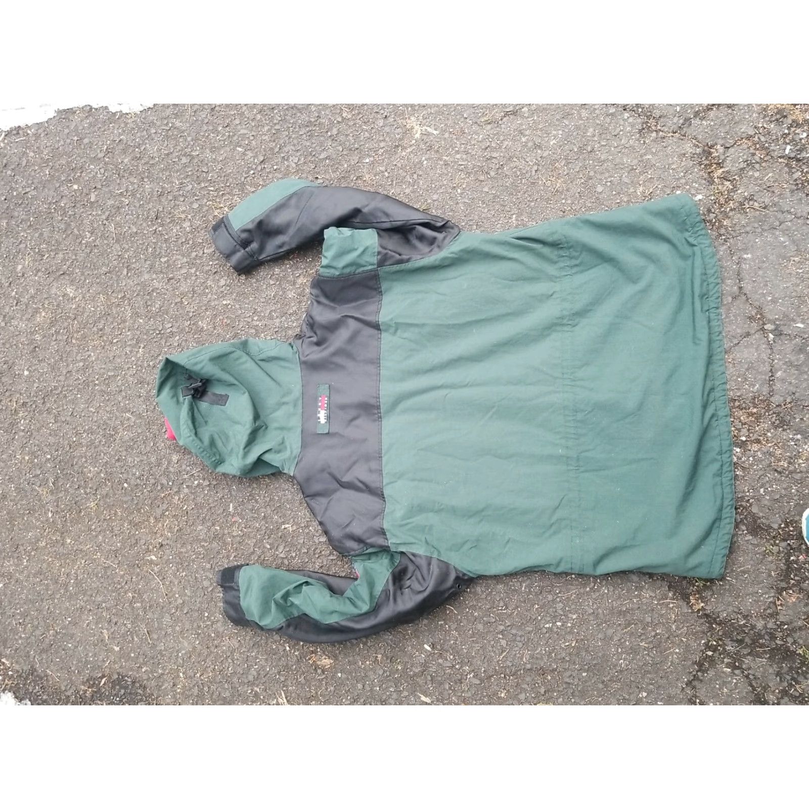 Tommy Hilfiger VINTAGE Tommy Hilfiger Athletics Jacket Green/Black Men XL Parka Full Zip Size US XL / EU 56 / 4 - 6 Thumbnail