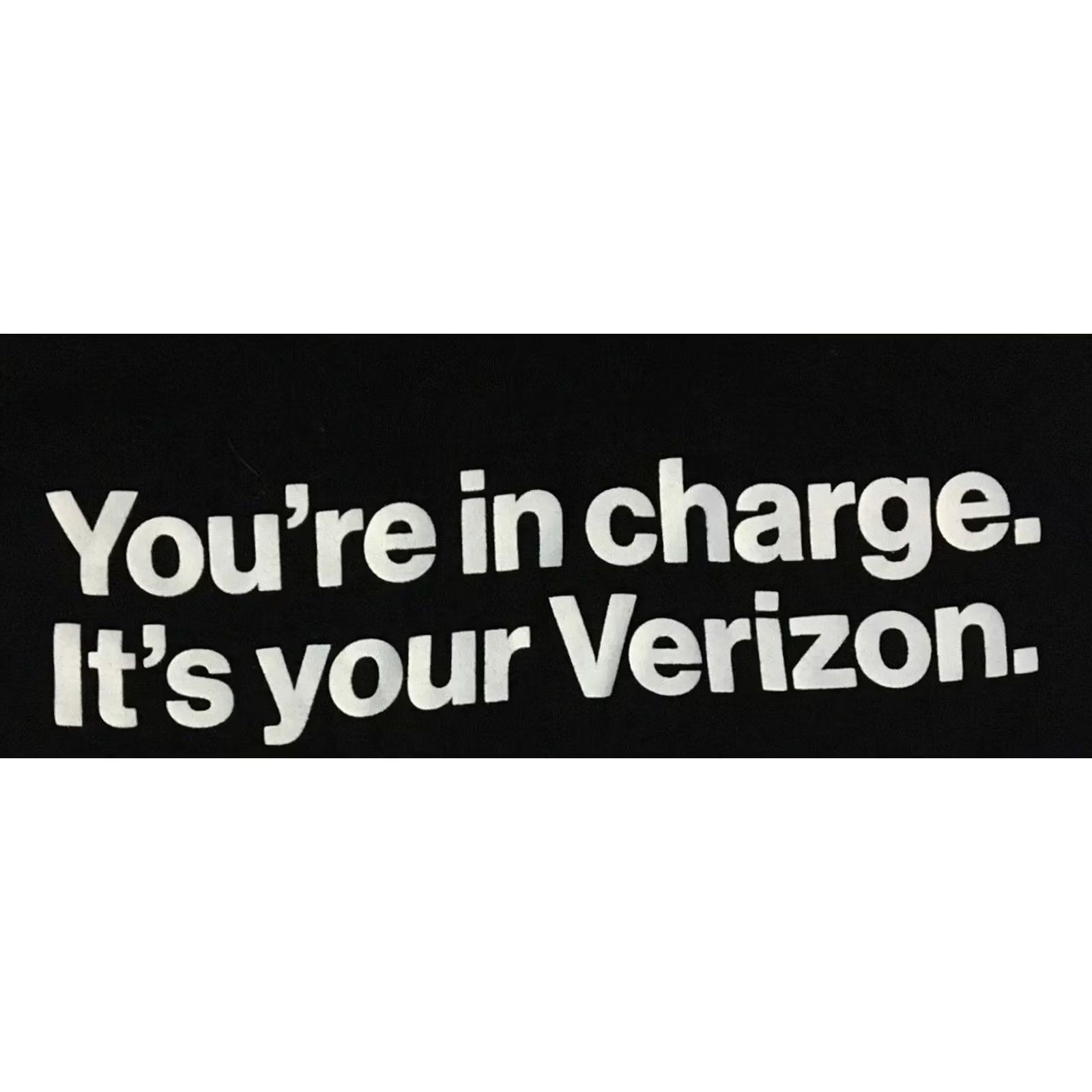 Apple Verizon Promo Shirt L Black Cotton Vintage 90s Y2K Cell Phone Grunge Computer Mens T-Shirt Size US L / EU 52-54 / 3 - 4 Thumbnail