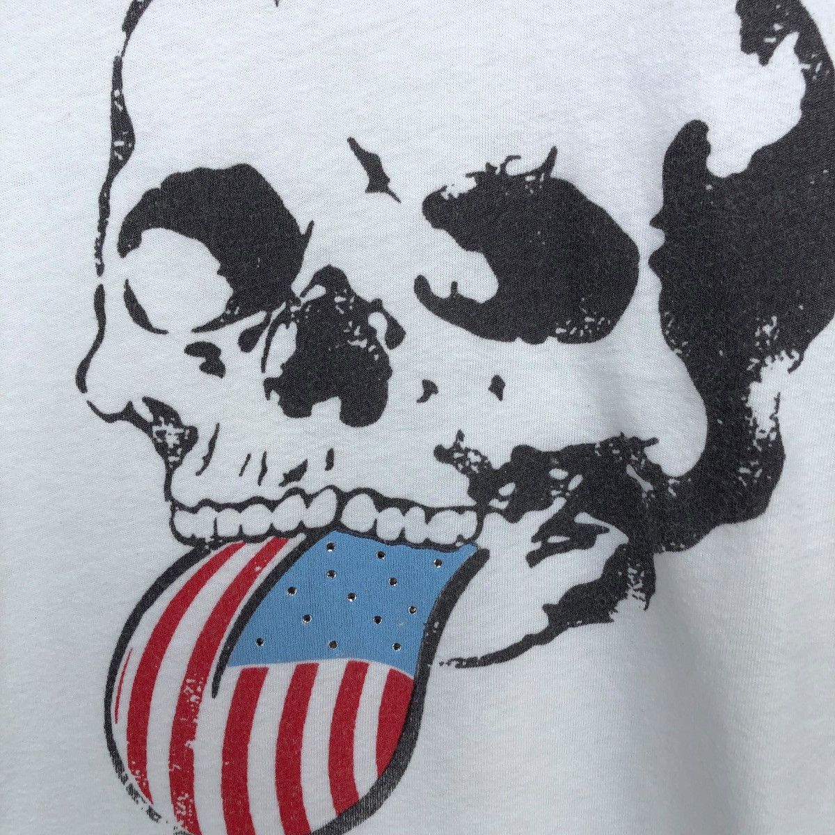 If Six Was Nine × Japanese Brand × Le Grande Bleu (L.G.B.) ACT 18 rhine stone punk if six was nine style tshirt Size S / US 4 / IT 40 - 4 Thumbnail