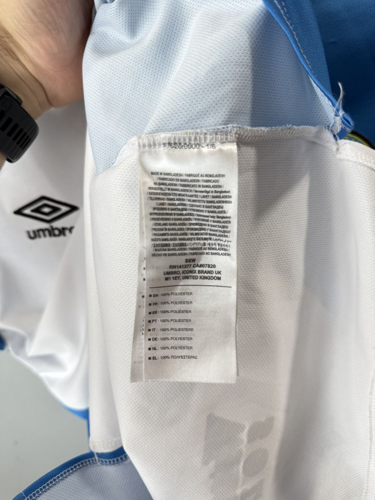 Umbro Umbro Blackburn Rovers Soccer Jersey T Shirt Size US S / EU 44-46 / 1 - 7 Thumbnail