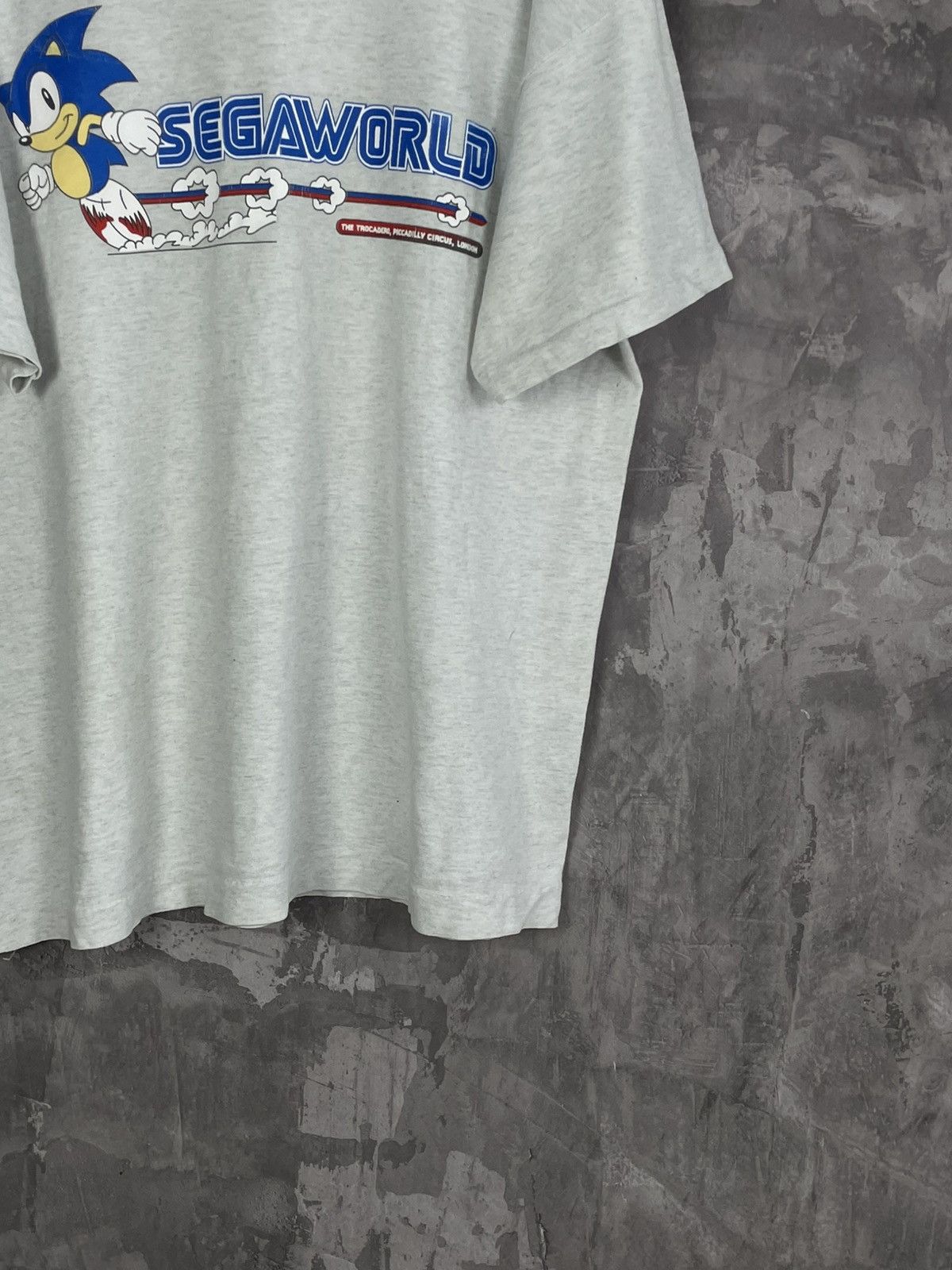 Nintendo × Vintage VERY RARE Vintage SEGA Super Sonic The Game T shirt Size US XL / EU 56 / 4 - 6 Thumbnail