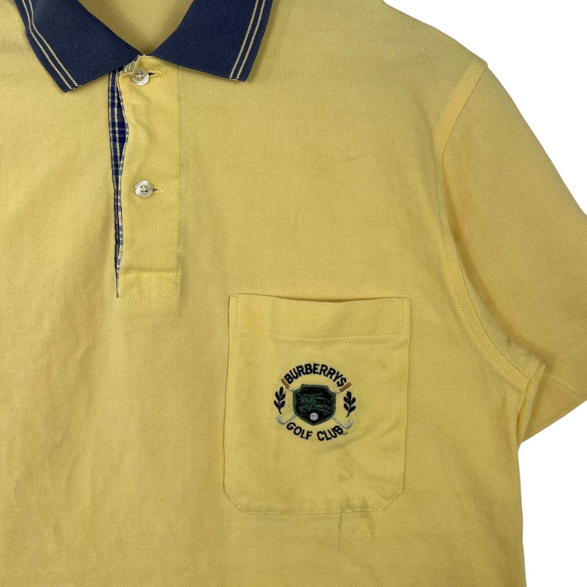 Burberry × Vintage Vintage Burberrys Golf Club Polo Tee Shirt Size US M / EU 48-50 / 2 - 3 Thumbnail