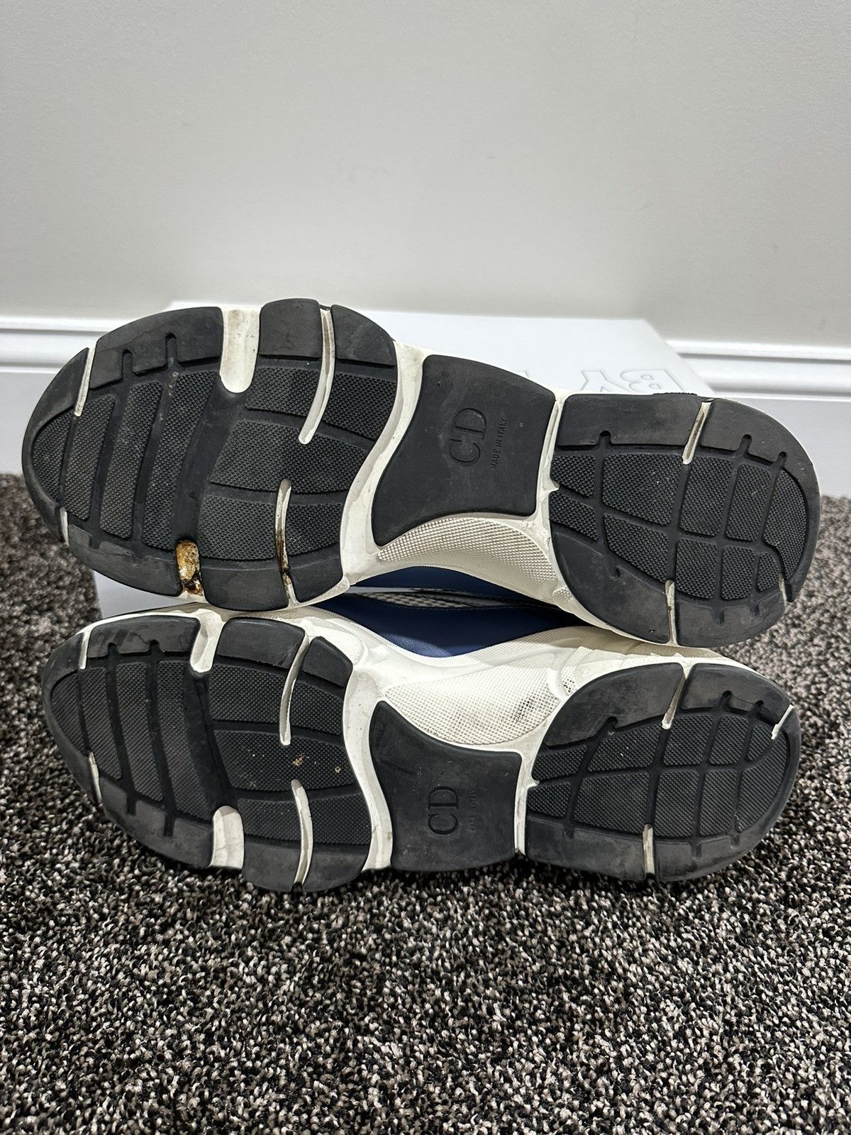 Dior Dior x Kim Jones B22 Blue, Green & White Sneakers Size US 11 / EU 44 - 9 Thumbnail
