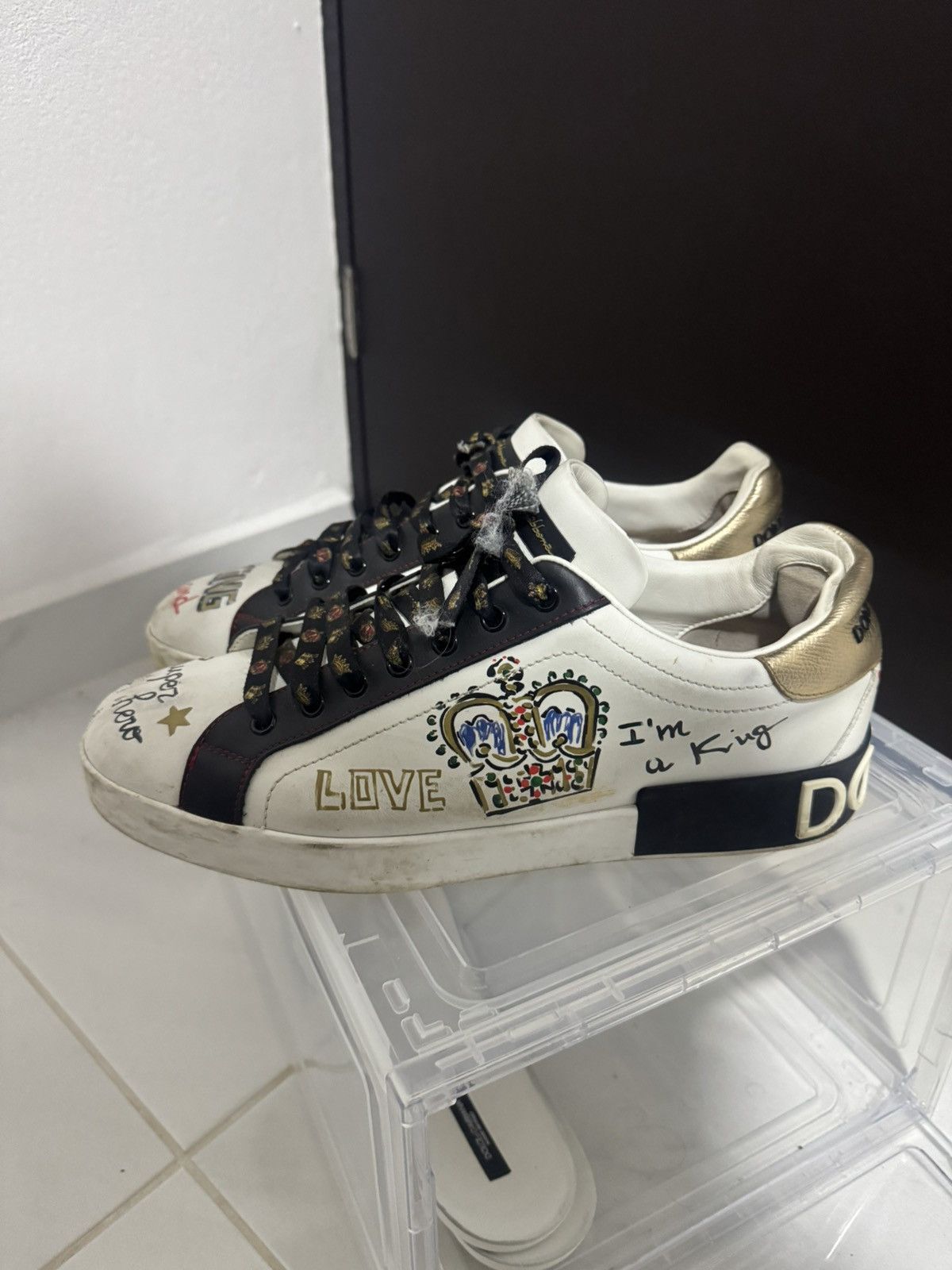 Dolce & Gabbana Dolce Gabbana KING SNEAKER Size US 11 / EU 44 - 2 Thumbnail