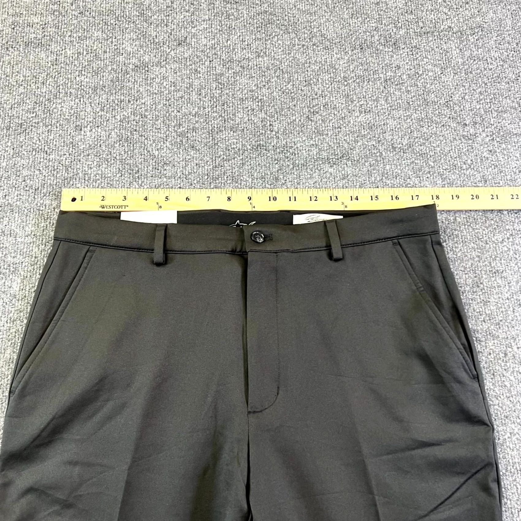 Vintage Greg Norman Ultimate Classic Travel Pants Mens 34x32 Black Straight NWT Size US 34 / EU 50 - 3 Thumbnail