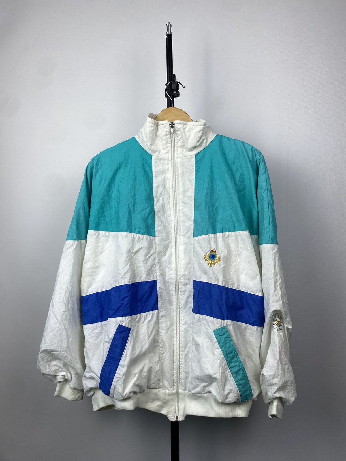 Bally × Vintage Vintage rare Bally nylon track Jacket 80s Size US M / EU 48-50 / 2 - 1 Thumbnail