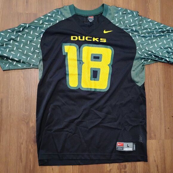 Nike Vintage Nike Oregon Ducks Football Jersey Size US L / EU 52-54 / 3 - 2 Thumbnail