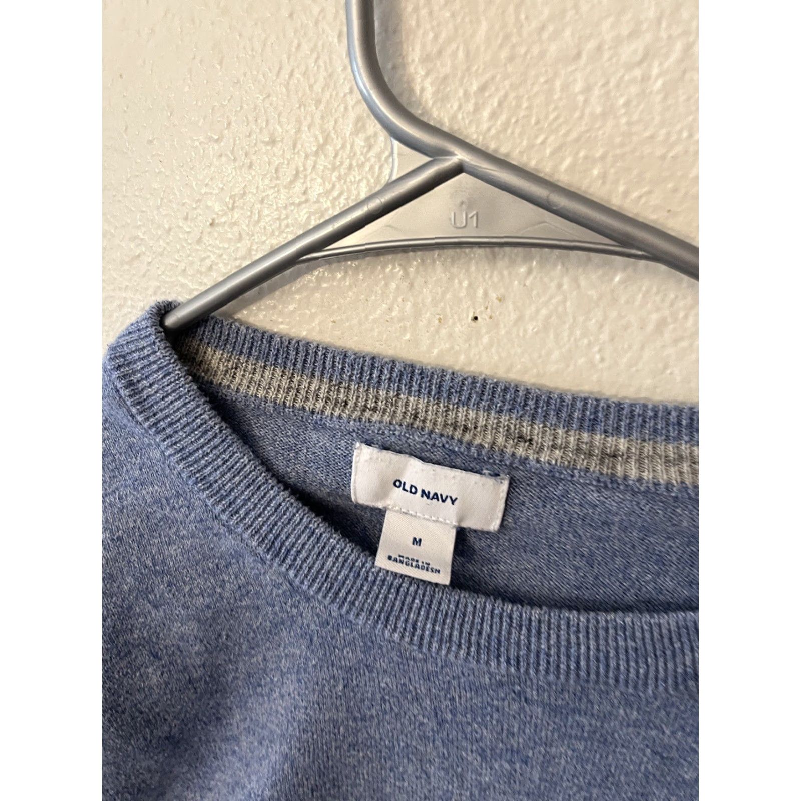 Old Navy Old Navy Mens Long Sleeve Crew Neck Lightweight Cotton Blend Sweater Size M Blue Size US M / EU 48-50 / 2 - 3 Thumbnail
