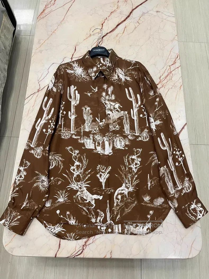 Dior Dior Silk mulberry silk shirt casual long sleeves Size US XS / EU 42 / 0 - 2 Thumbnail