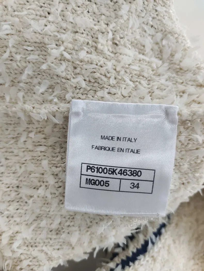 Chanel Chanel Cruise ship series white blue letter skirt Size 42" / US 20 - 4 Thumbnail