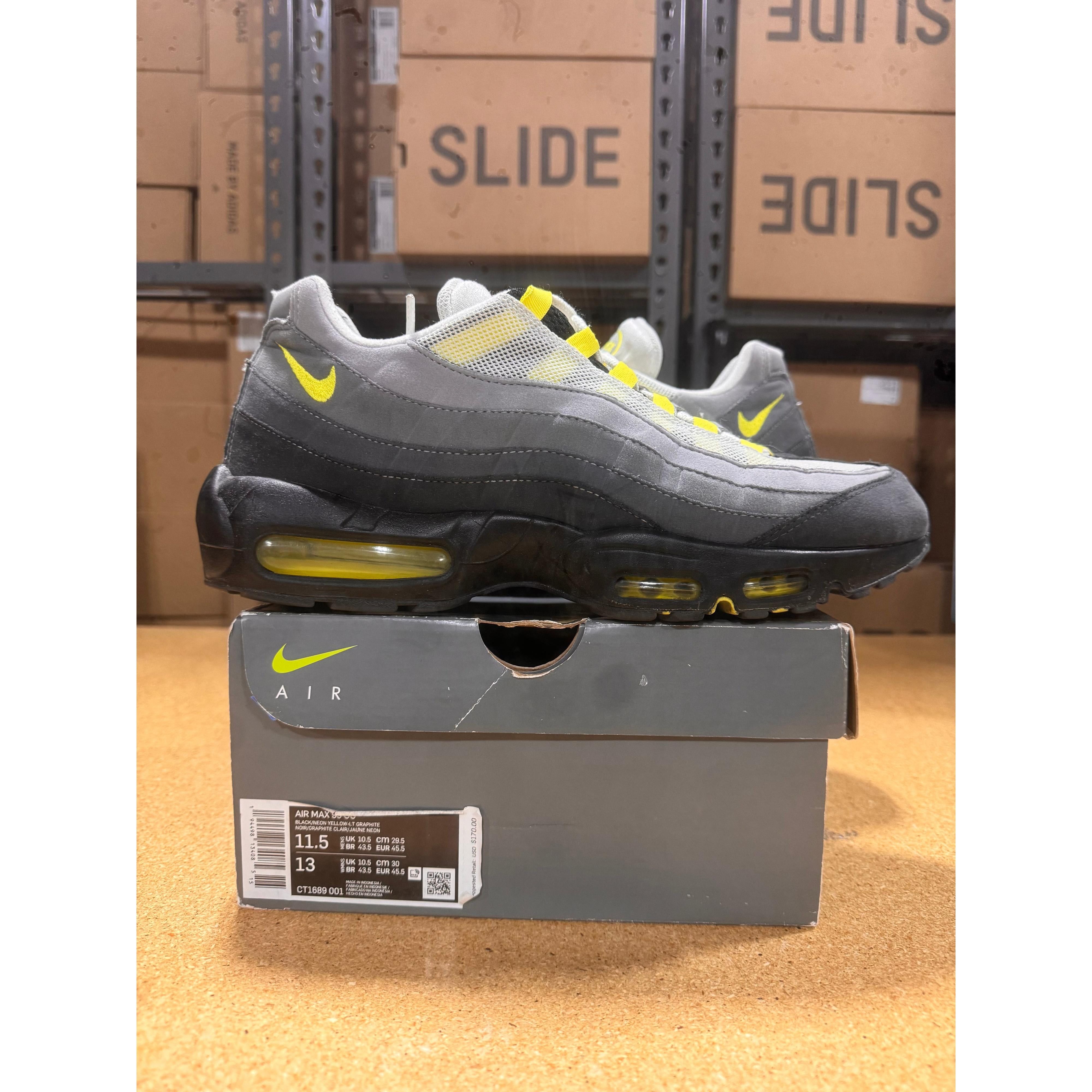 Nike PRE OWNED Air Max 95 OG Neon (2020) Size US 11.5 / EU 44-45 - 1 Thumbnail