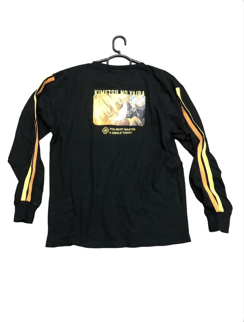 Anime × Cartoon Network × Japanese Brand Kimetsu No Yaiba Long Sleeve Shirt Size US S / EU 44-46 / 1 - 3 Thumbnail