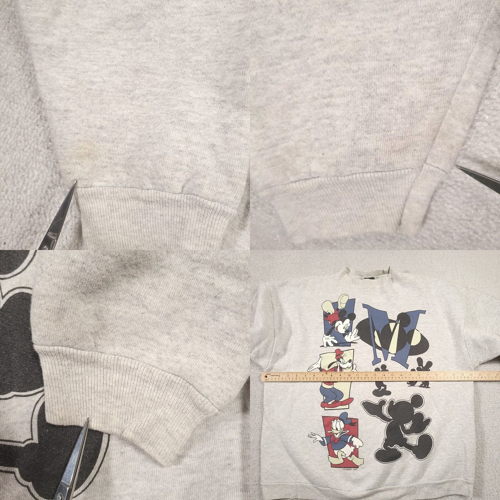Mickey Unlimited VINTAGE Mickey Unlimited Sweatshirt Crewneck Mens Large Gray Goofy Donald USA Shirt Mens L Gray Vintage Size US L / EU 52-54 / 3 - 8 Thumbnail
