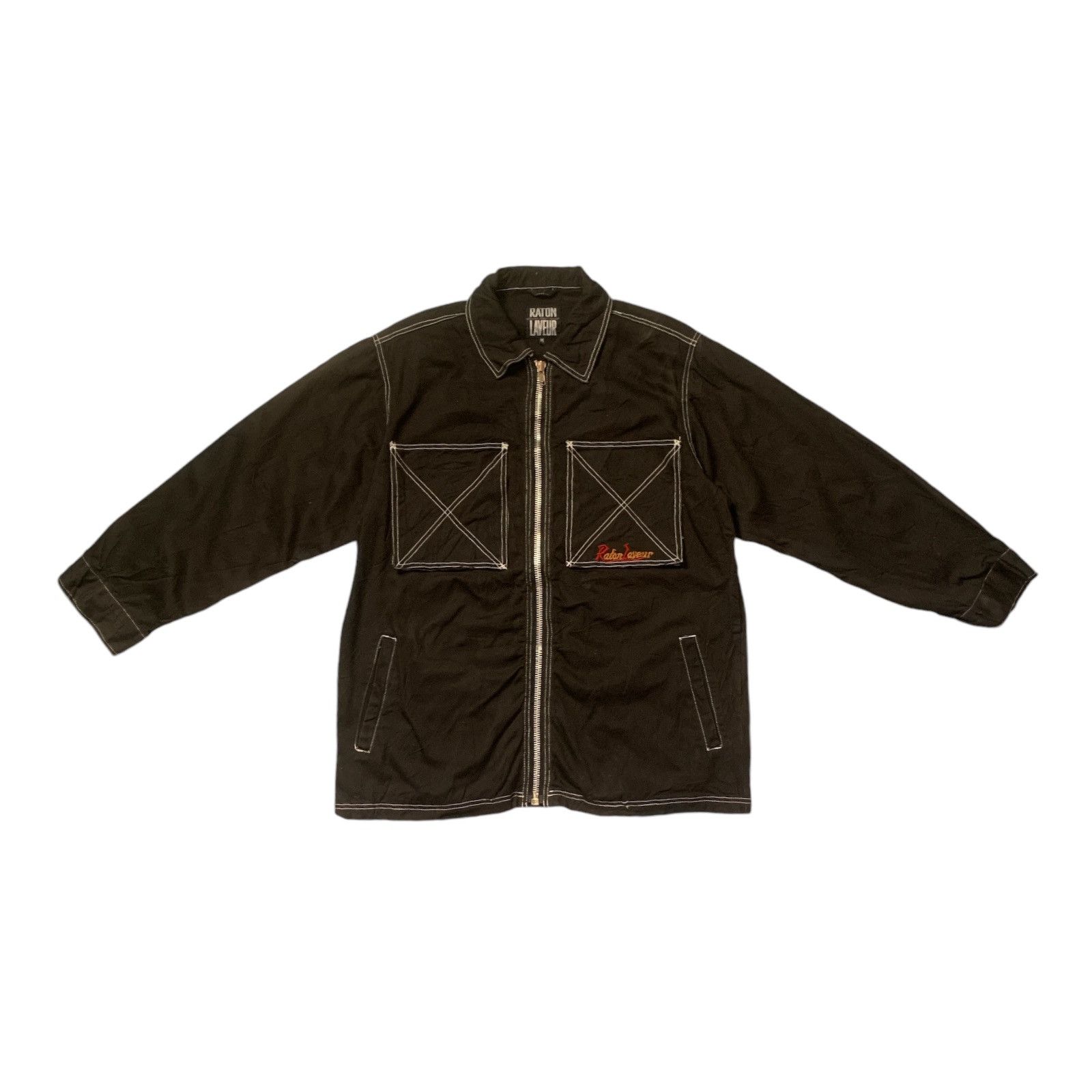 Japanese Brand Rare Design Vintage Raton Laveur Zipper Jackets Size US M / EU 48-50 / 2 - 1 Thumbnail