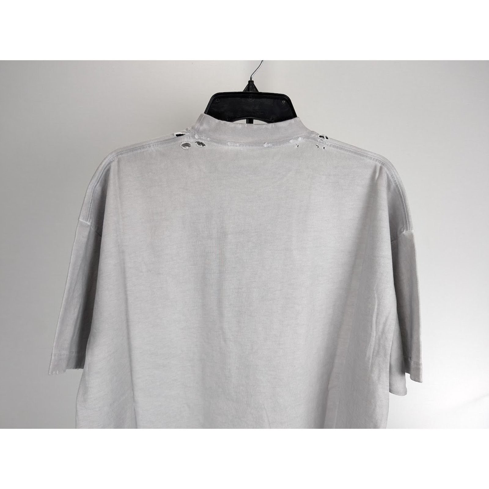 Balenciaga o1rshd1 Q:2 / Short Sleeve T-Shirt in Gray Size US L / EU 52-54 / 3 - 14 Thumbnail