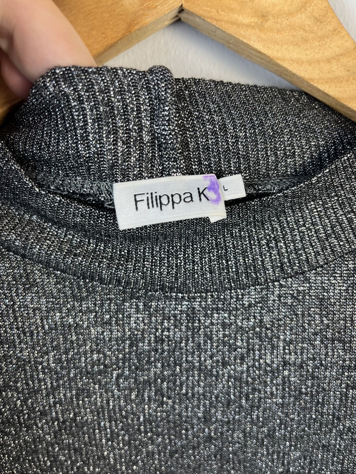 Filippa K Filippa K Luxury Viscose Sweater Jumper Made in Portugal Size L / US 10 / IT 46 - 7 Thumbnail