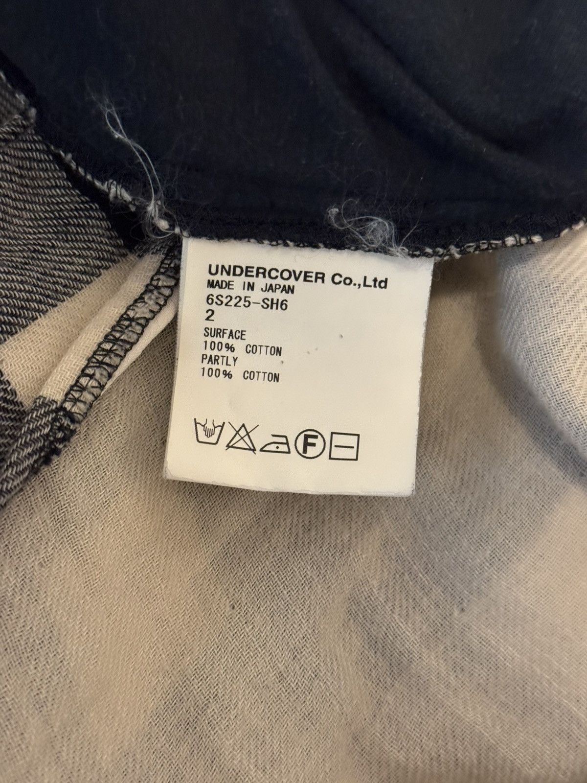 Undercover Undercover SS06 “T” Hybrid Flannel Shirt Size US S / EU 44-46 / 1 - 5 Thumbnail