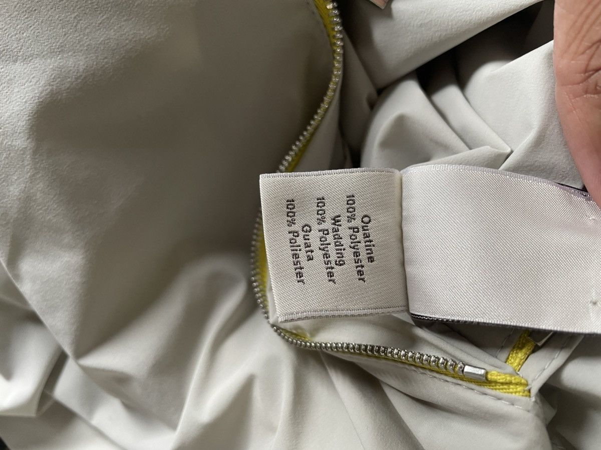 Hermes HERMES REVERSIBLE BOMBER GREY YELLOW POLYESTER PADDED QUILT Size US L / EU 52-54 / 3 - 12 Thumbnail