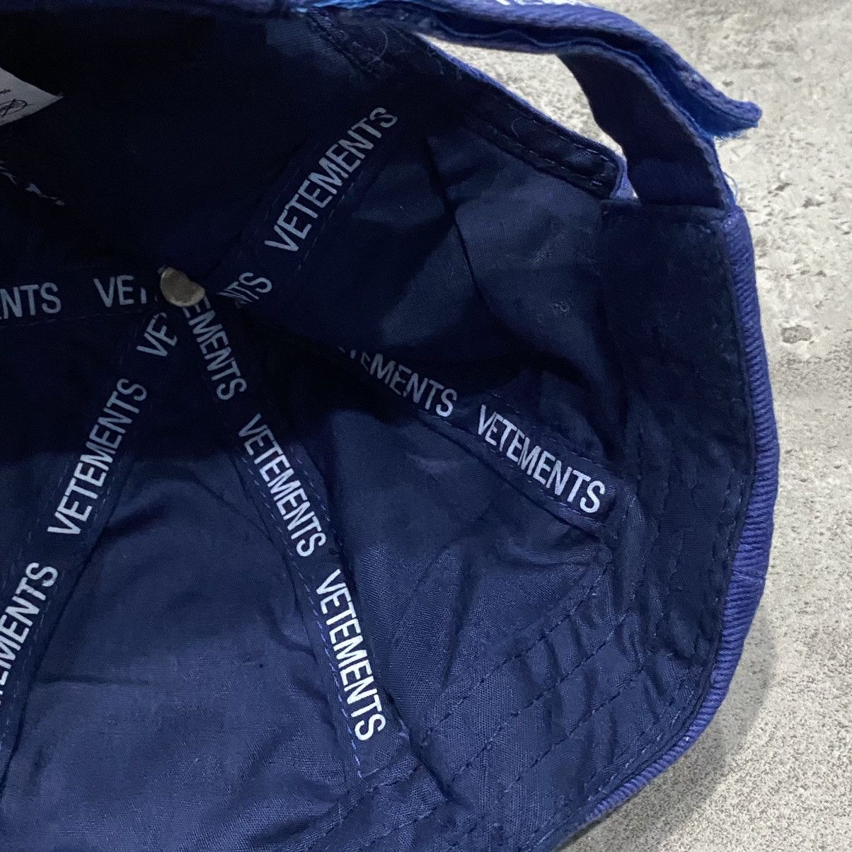 Vetements Vetements Haute Couture Blue Size ONE SIZE - 5 Thumbnail