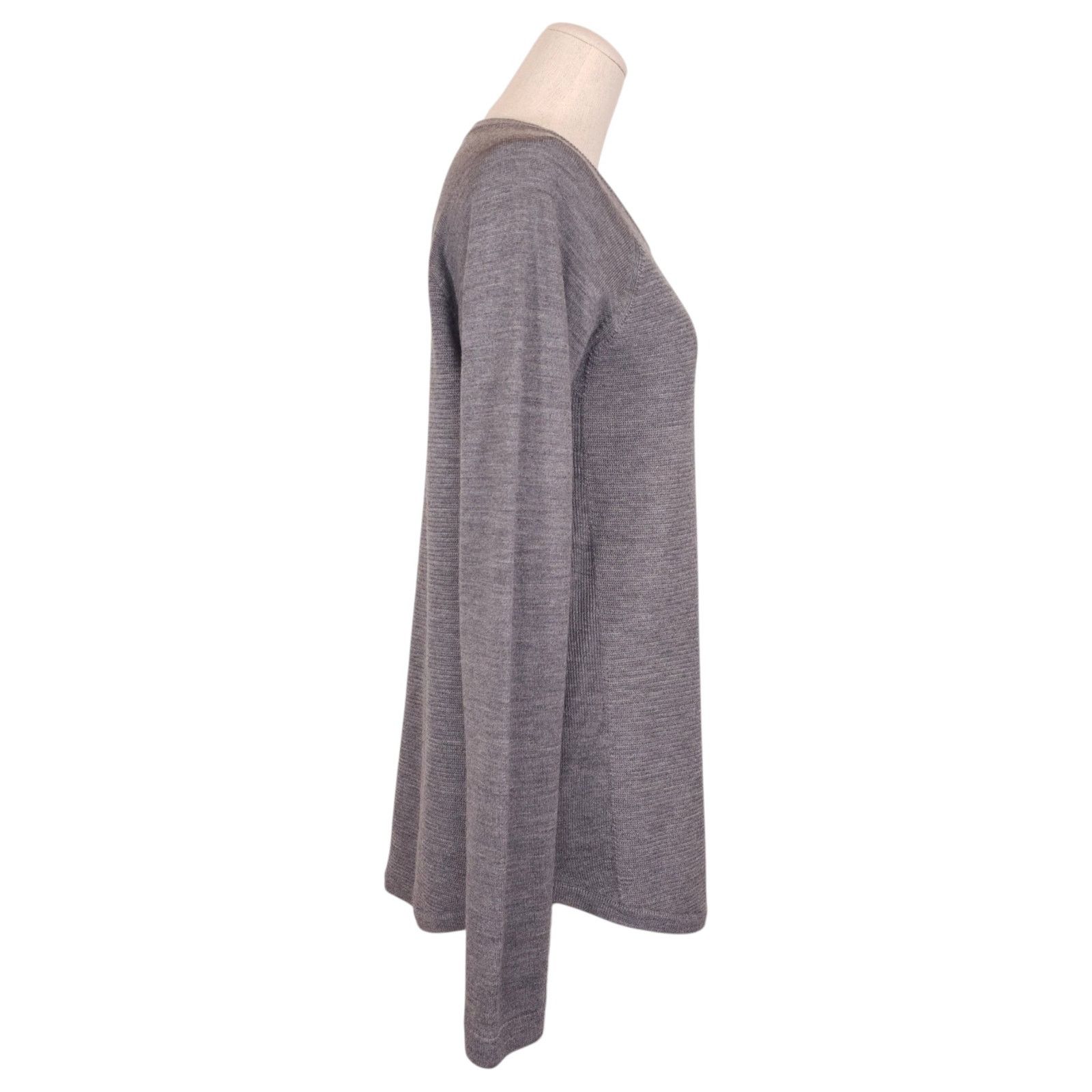 Lululemon Lululemon Sit in Lotus Merino Wool Sweater Medium Gray Sz L Size L / US 10 / IT 46 - 4 Thumbnail