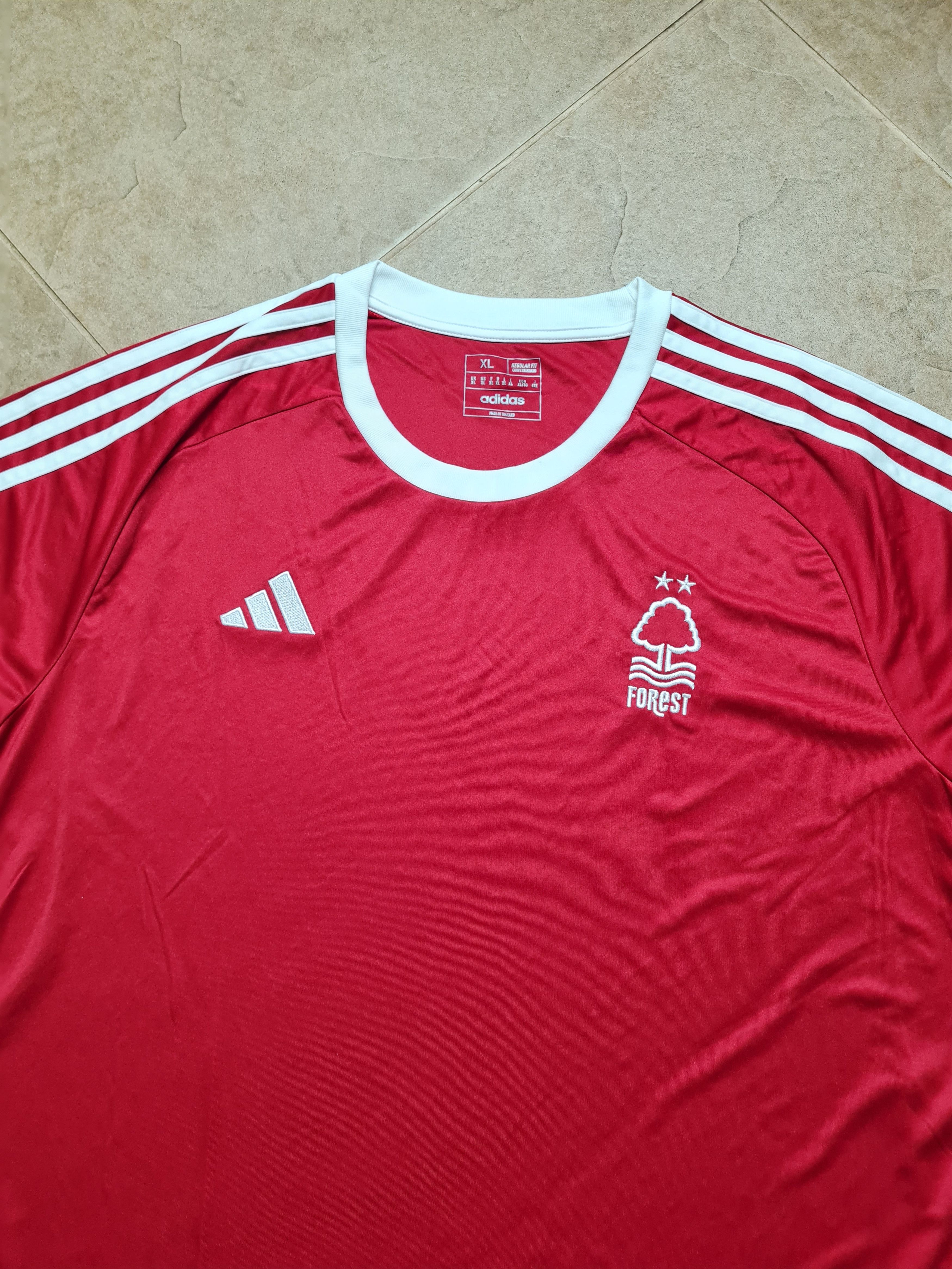 Adidas FOOTBALL SHIRT NOTTINGHAM FORESTADIDAS SIZE XLSOCCER JERSEY Size US XL / EU 56 / 4 - 10 Thumbnail