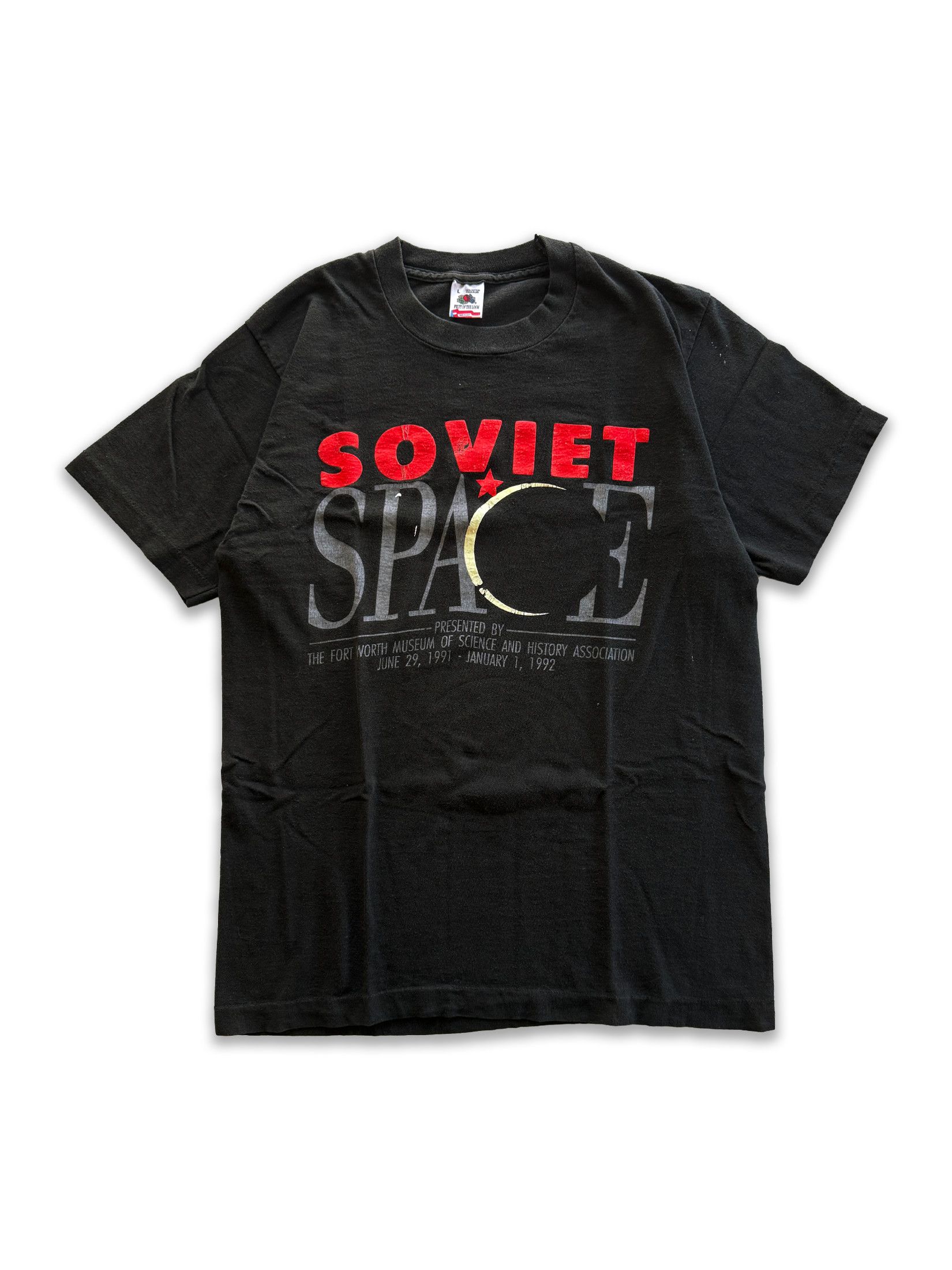 Vintage 1992 Soviet Space Tee Size US L / EU 52-54 / 3 - 1 Thumbnail