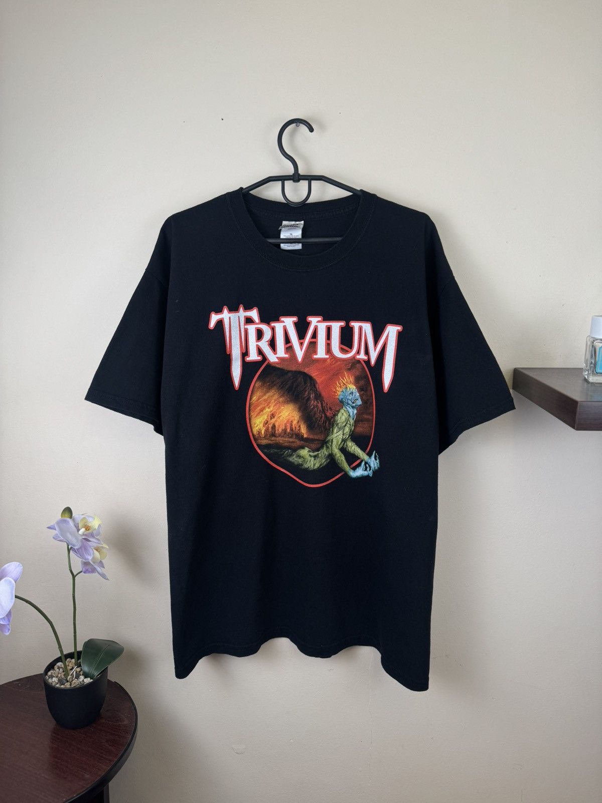 Other Vintage Trivium T shirt 2005 Ascendancy Rock Band Black XL Size US XL / EU 56 / 4 - 3 Thumbnail