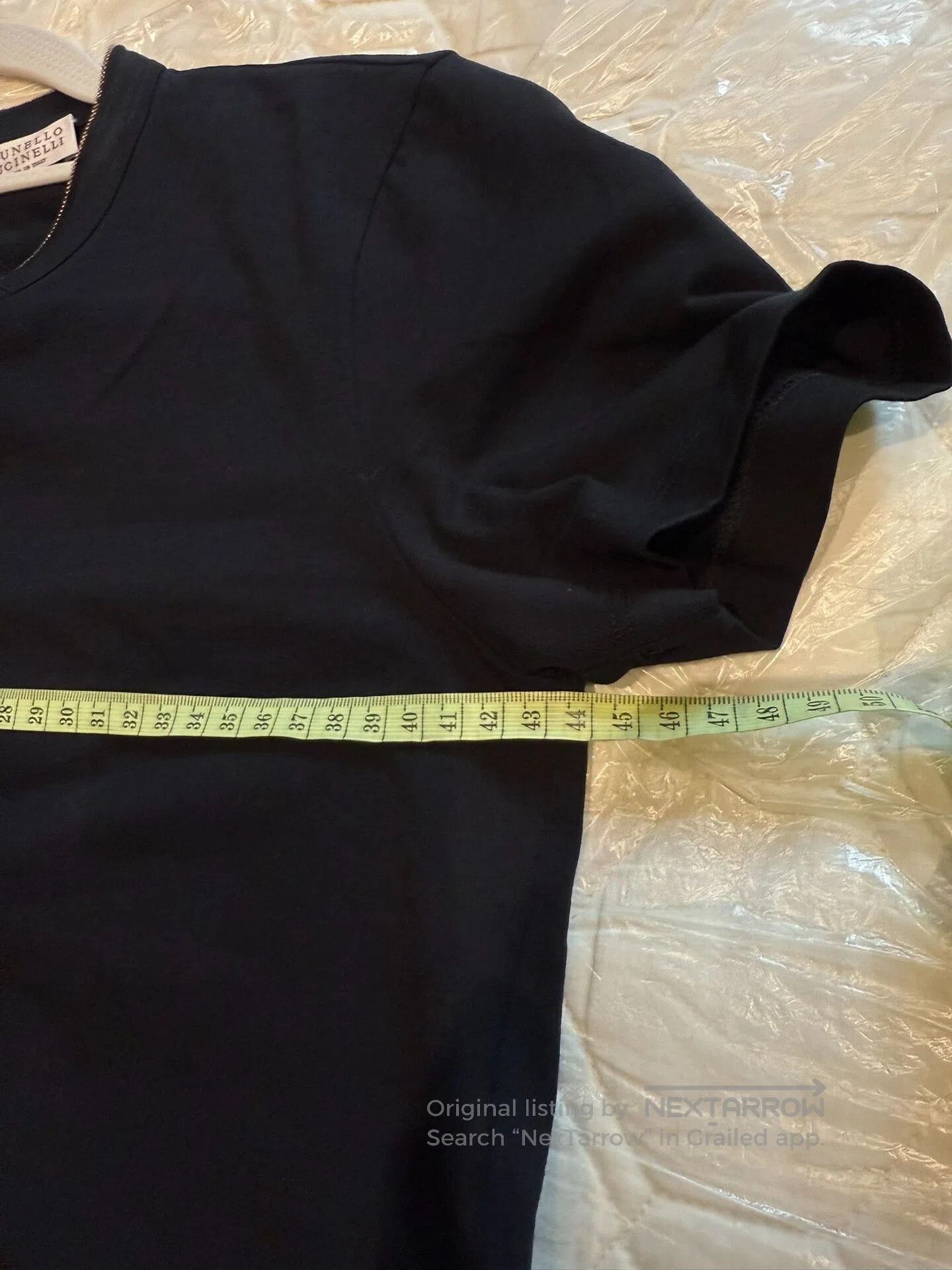 Brunello Cucinelli Brunello Cucinelli Black T-Shirt. Size US S / EU 44-46 / 1 - 6 Thumbnail