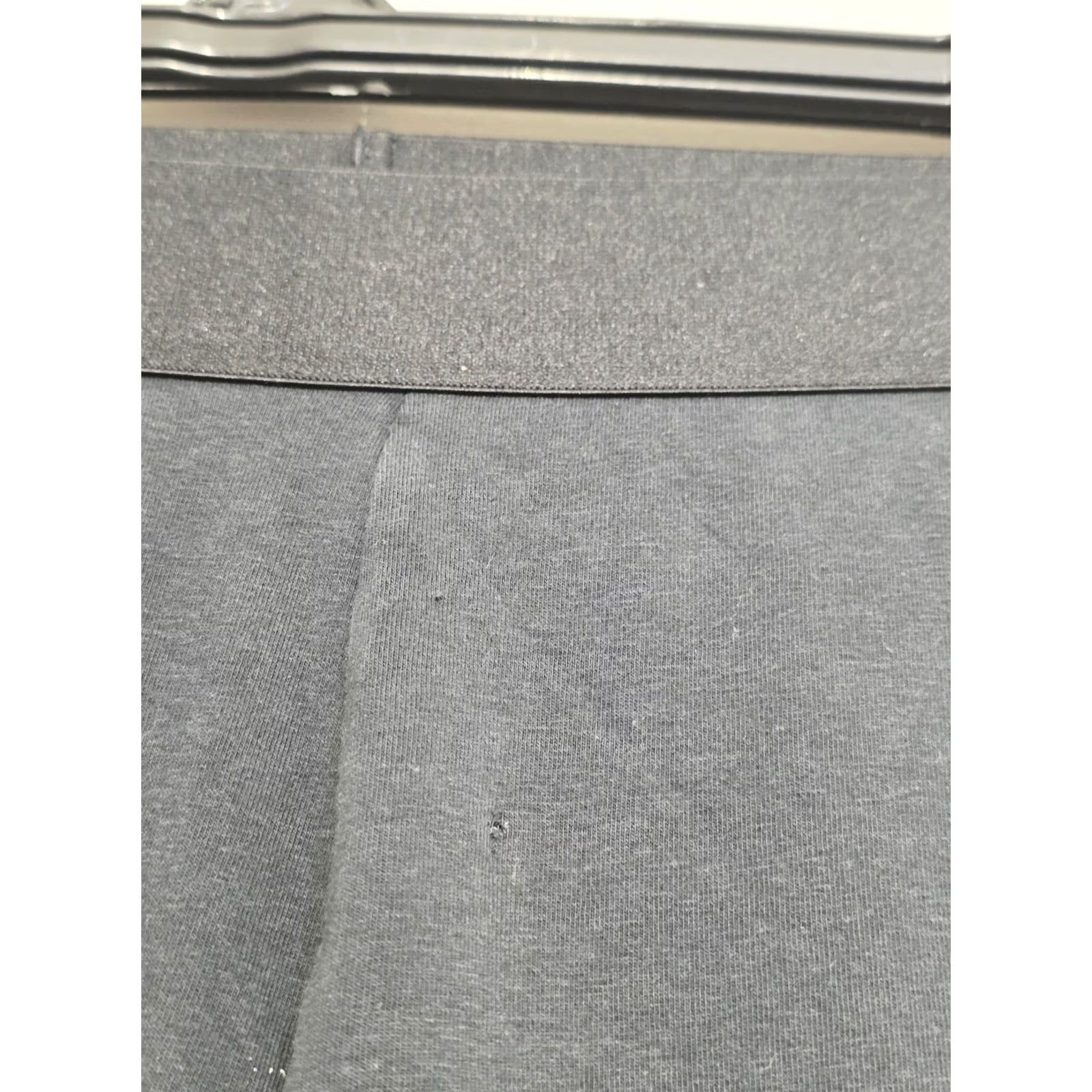 Adidas VINTAGE? No — Adidas Essentials Leggings Women L Black White Activewear Elastic Waist Ankle Stretch Breathable Logo 3 Stripes Slimming Daywear Women Size 36" / US 14 / IT 50 - 2 Thumbnail