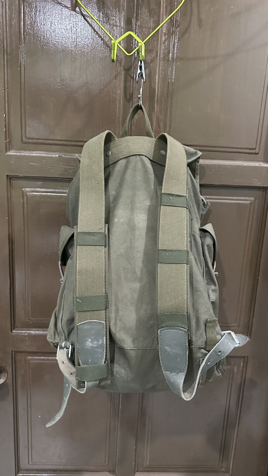 Army Of Me 🔥Rare🔥 1940s Deuter Augsburg Rucksack leather Backpack Size ONE SIZE - 2 Thumbnail