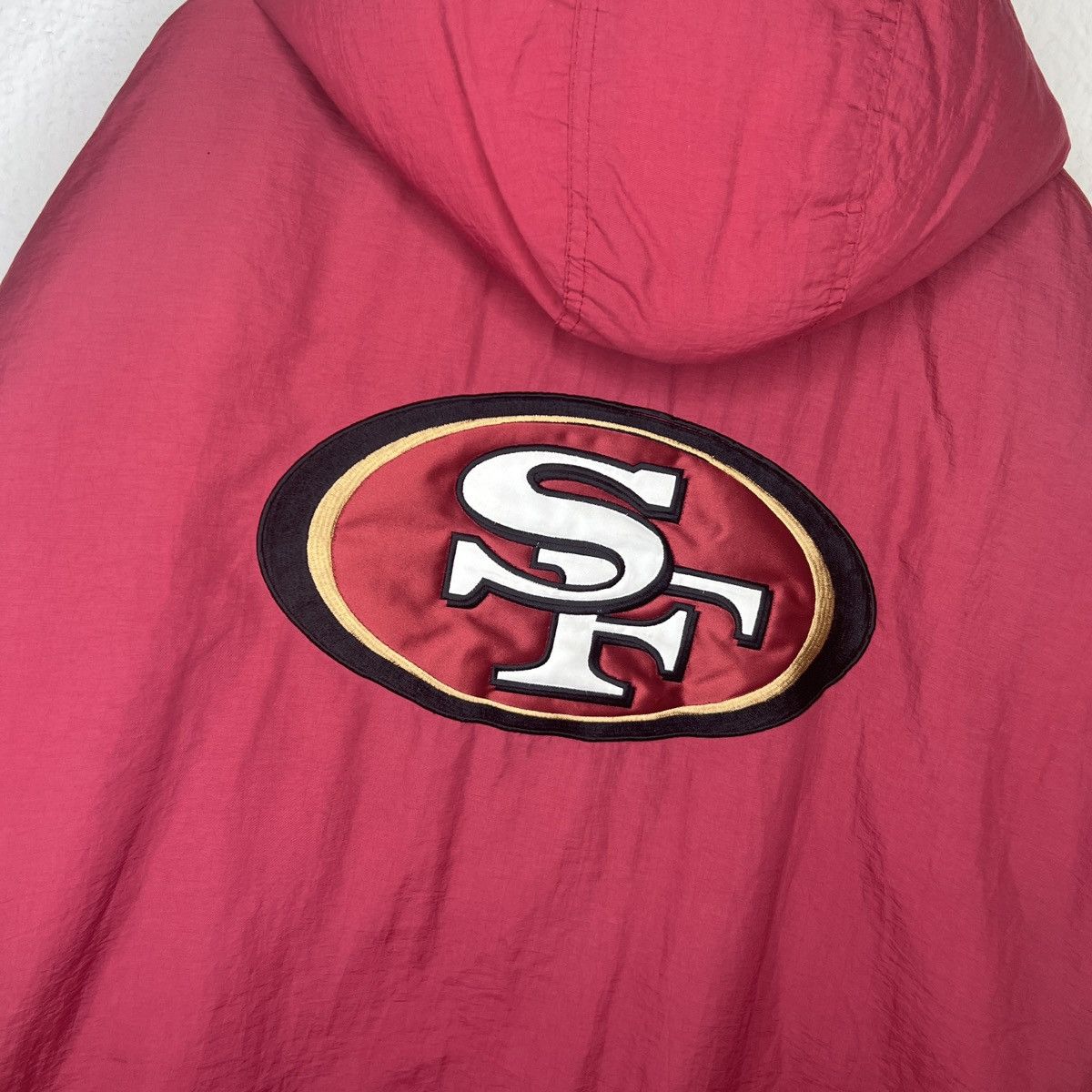 NFL × Starter × Vintage 🔥90’s Vintage NFL San Francisco 49ers Light Puffer Jacket Size US L / EU 52-54 / 3 - 8 Thumbnail
