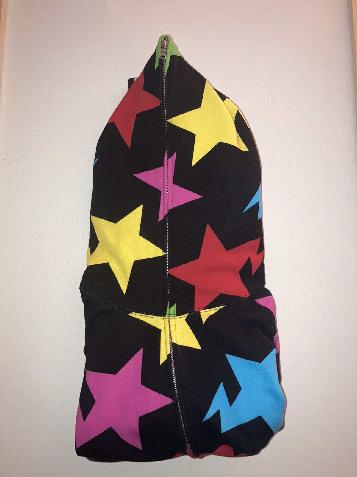 Bape × Vintage Sta Pattern Full Zip Hoodie Size US XL / EU 56 / 4 - 13 Thumbnail
