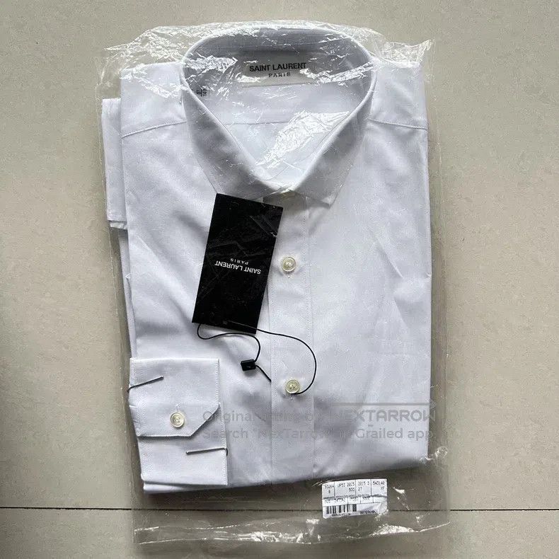 Saint Laurent Paris Saint Laurent Paris size 37 White shirt Size US XS / EU 42 / 0 - 5 Thumbnail