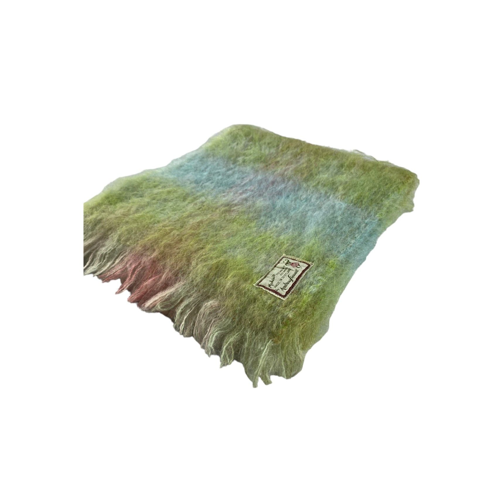 Vintage Vintage Mohair Scarf / Muffler / Neckwear Size ONE SIZE - 3 Thumbnail