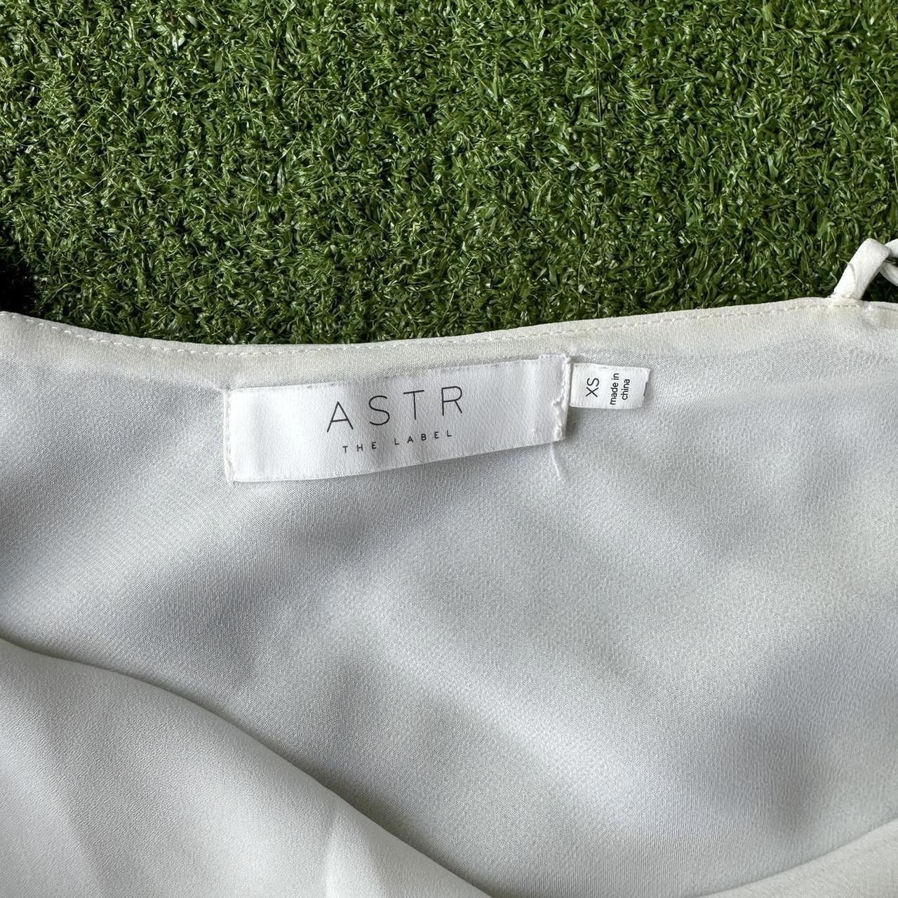 Designer ASTR The Label Women's White Bodysuit Size ONE SIZE - 2 Thumbnail