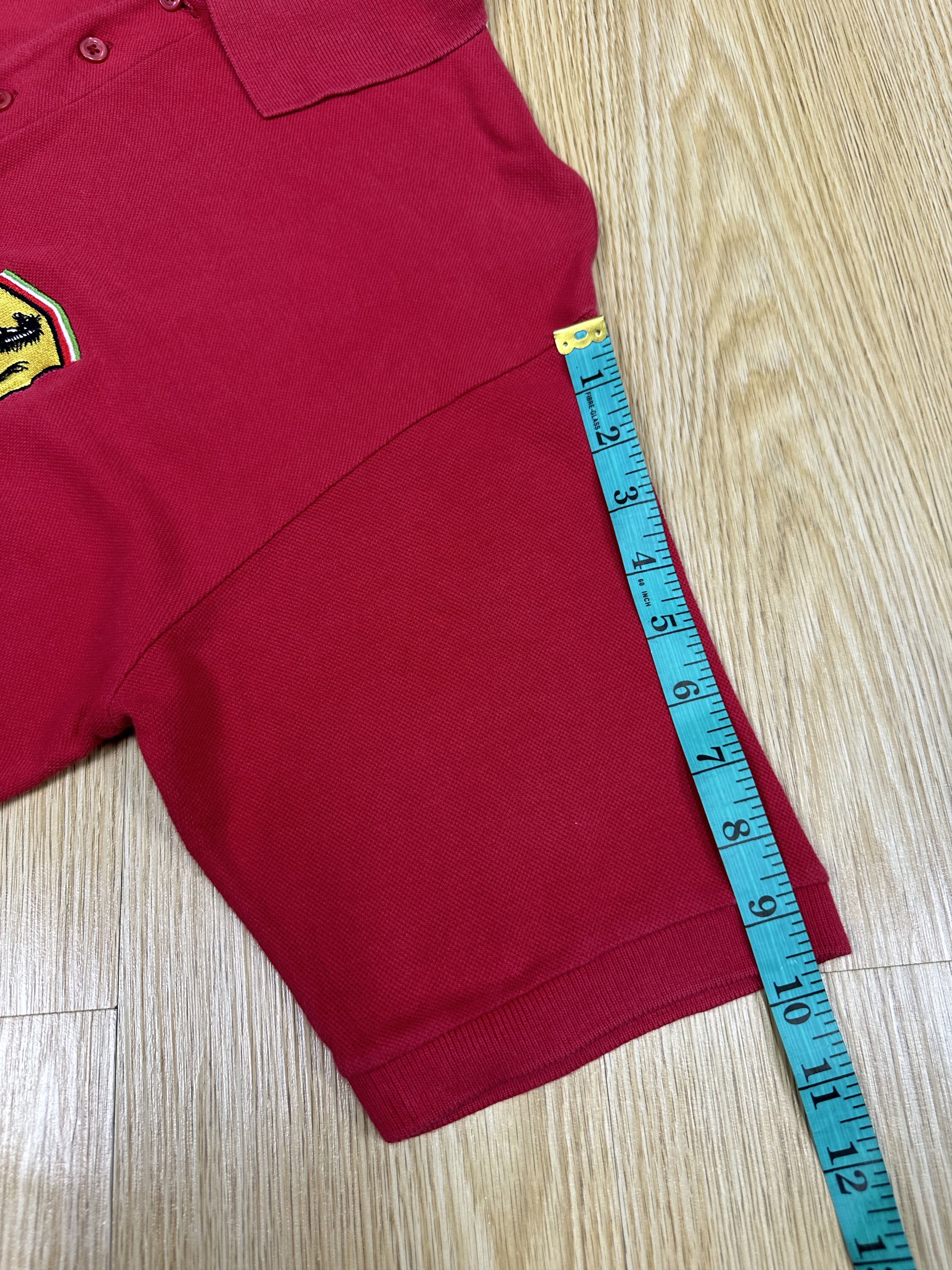 Ferrari Ferrari F1 World Championship 2004 Polo Red Washed A323 Size US M / EU 48-50 / 2 - 4 Thumbnail