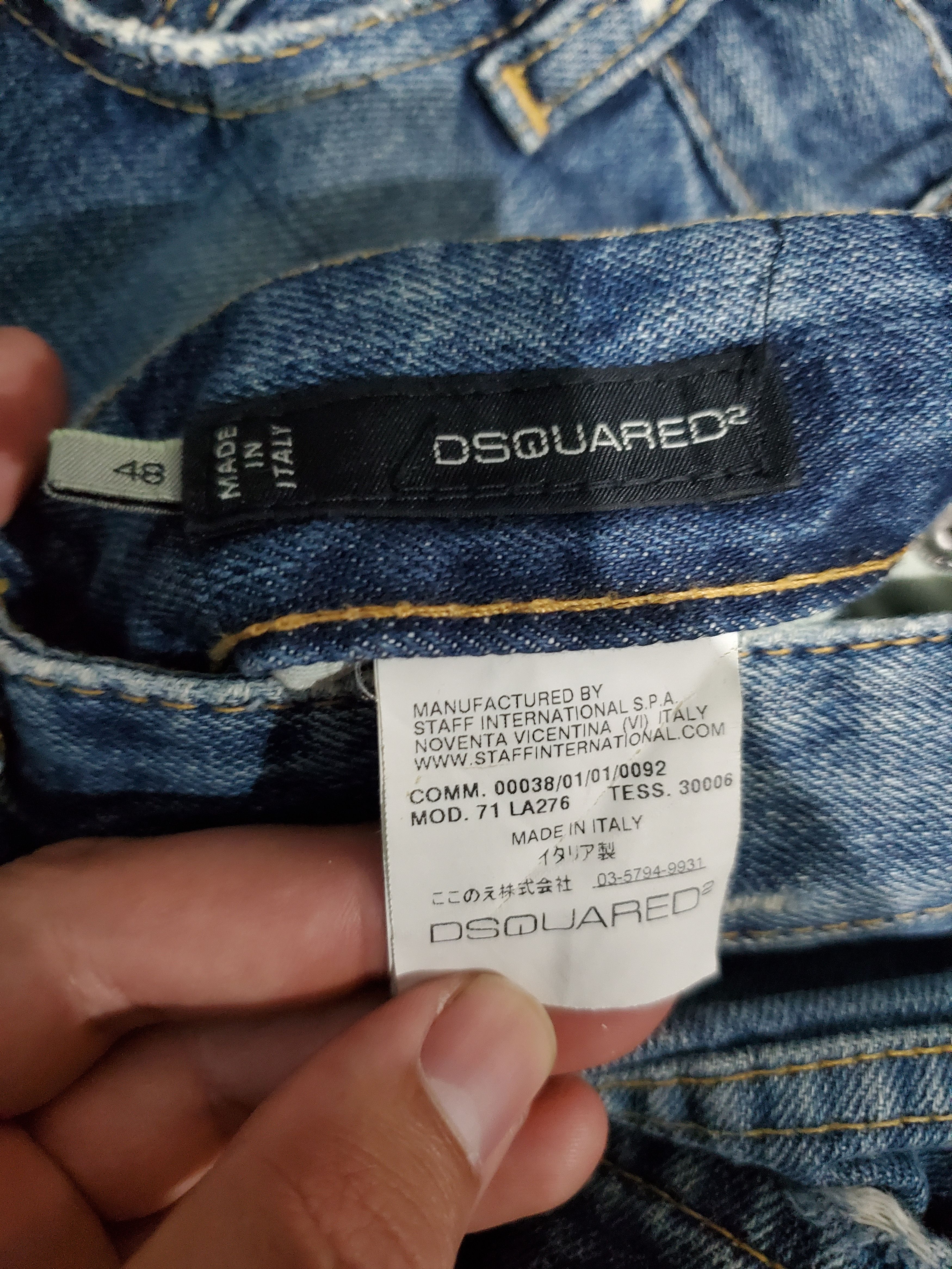 Dsquared2 vintage Dsquared Rich man Poor man baggy jeans Size US 32 / EU 48 - 7 Thumbnail