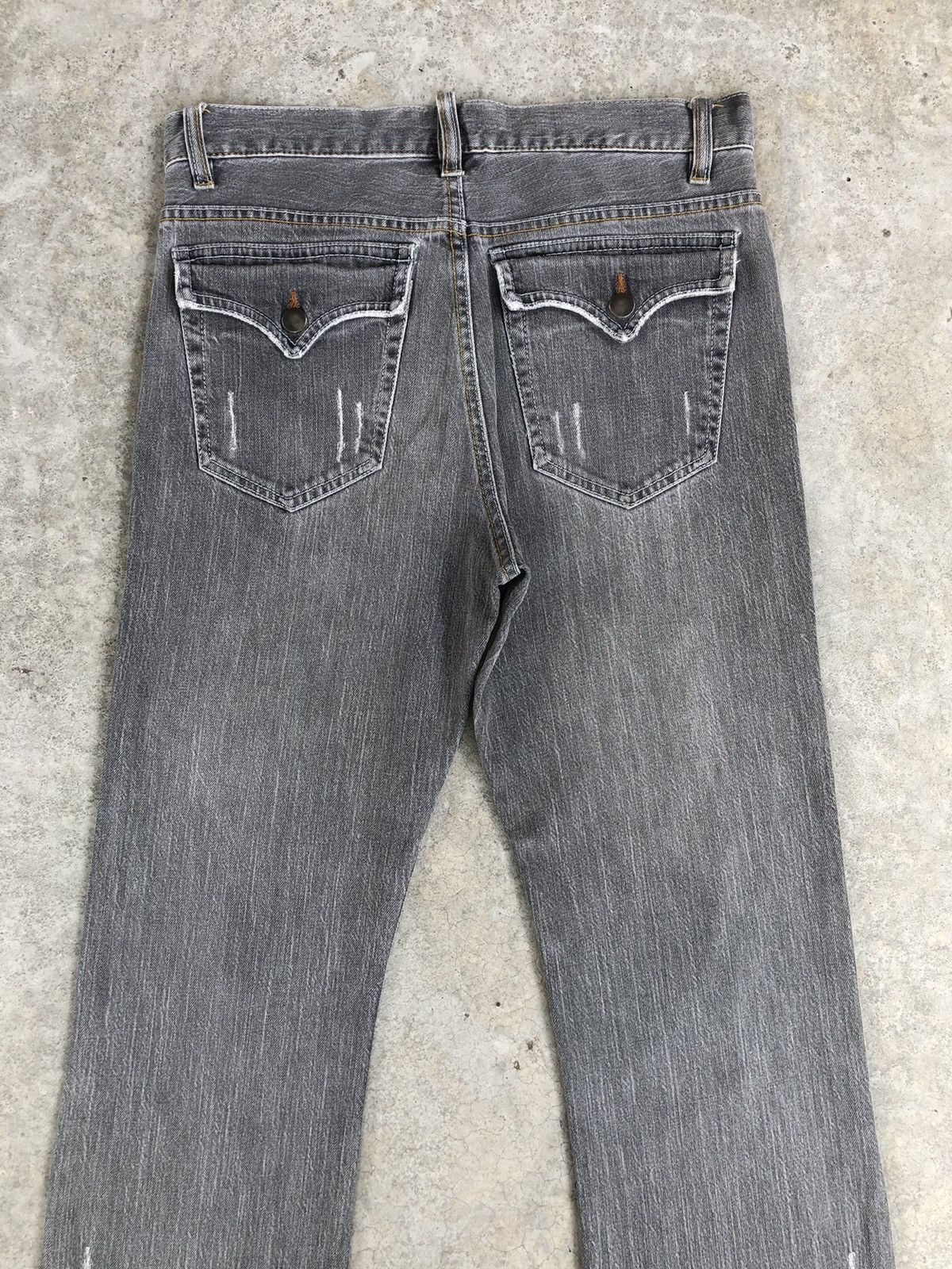 If Six Was Nine Freebeat Flared Jeans Distressed Jeans Size US 31 - 8 Thumbnail