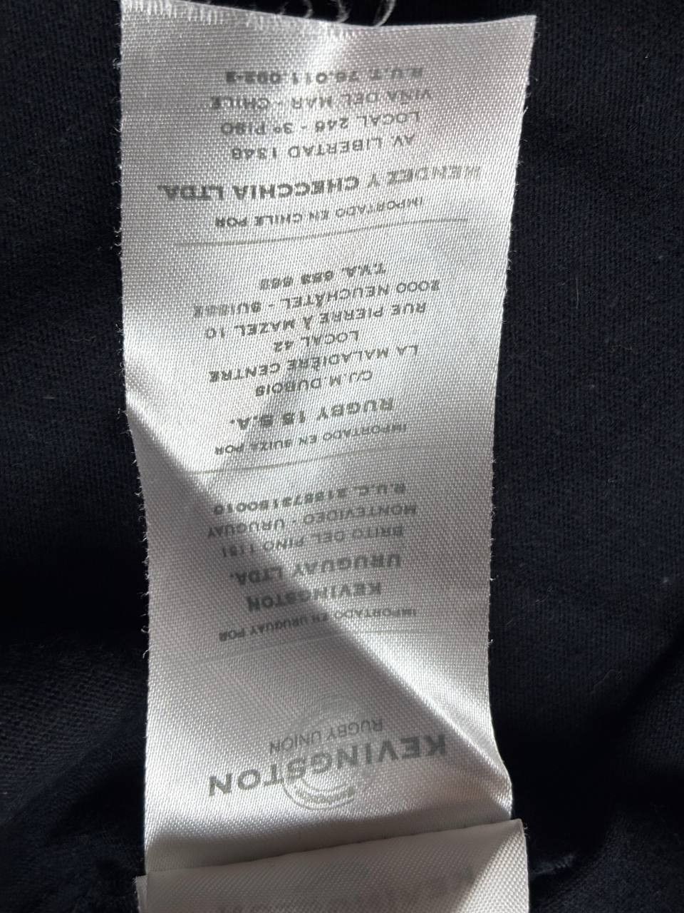 Vintage Kevingston New Zealand International Rugby Polo Shirt Size M Size US M / EU 48-50 / 2 - 10 Thumbnail