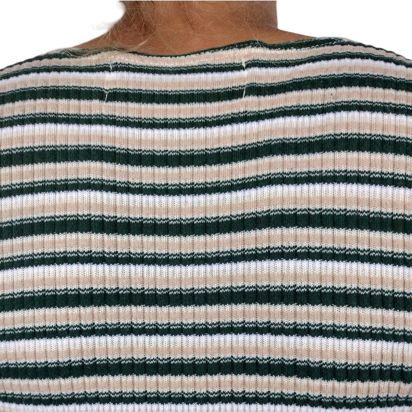 Vintage Vintage Y2K Striped Tiny Tee Size XS / US 0-2 / IT 36-38 - 6 Thumbnail