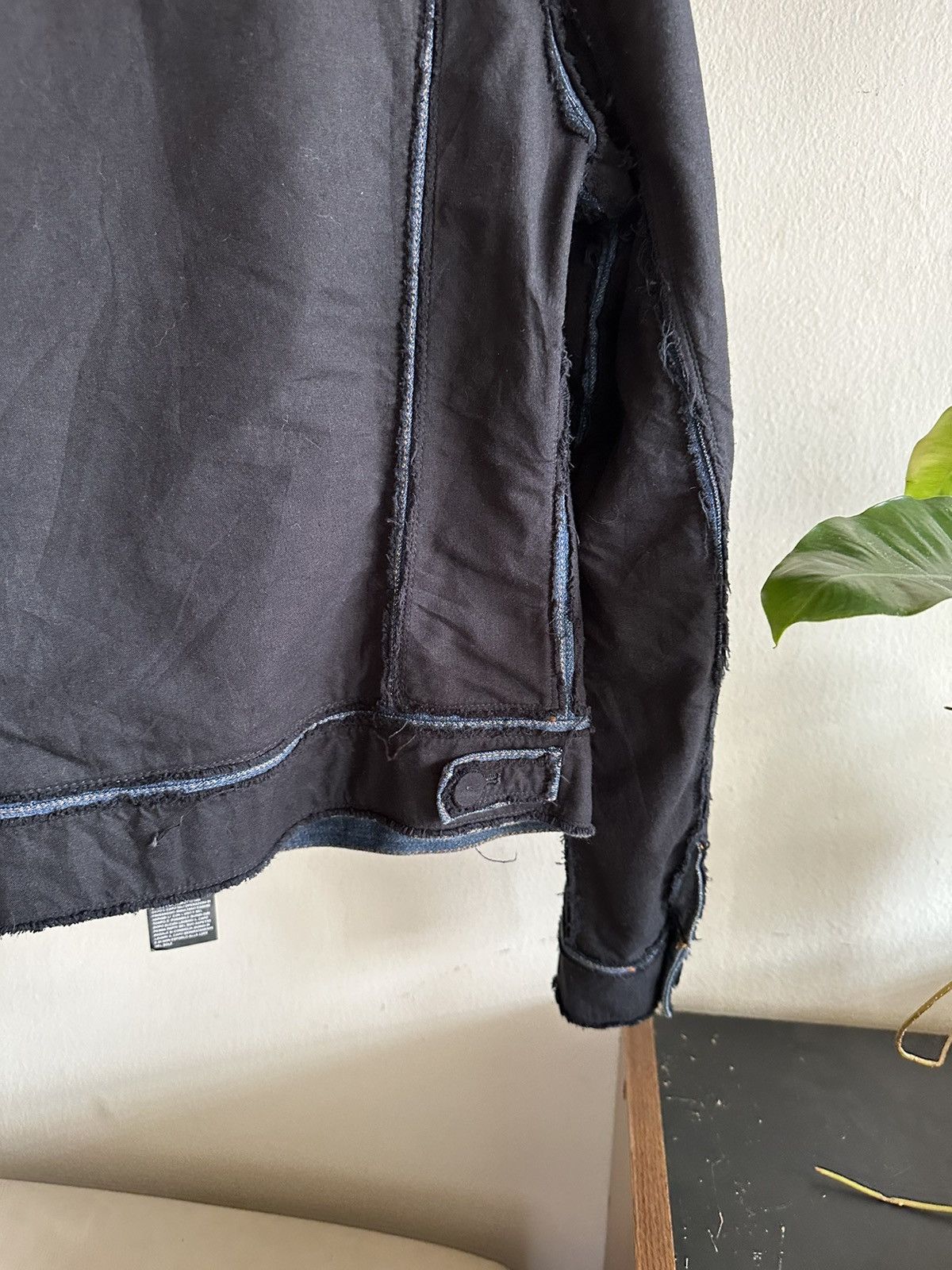 Maison Margiela FW04 Artisanal Maison Margiela Black Overlay Jacket Size US XS / EU 42 / 0 - 10 Thumbnail