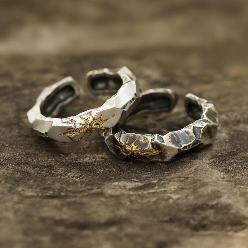 Jewelry New Design Jewelry Rings Open Size Chrome Ring (Size 7-13) Size ONE SIZE - 2 Thumbnail