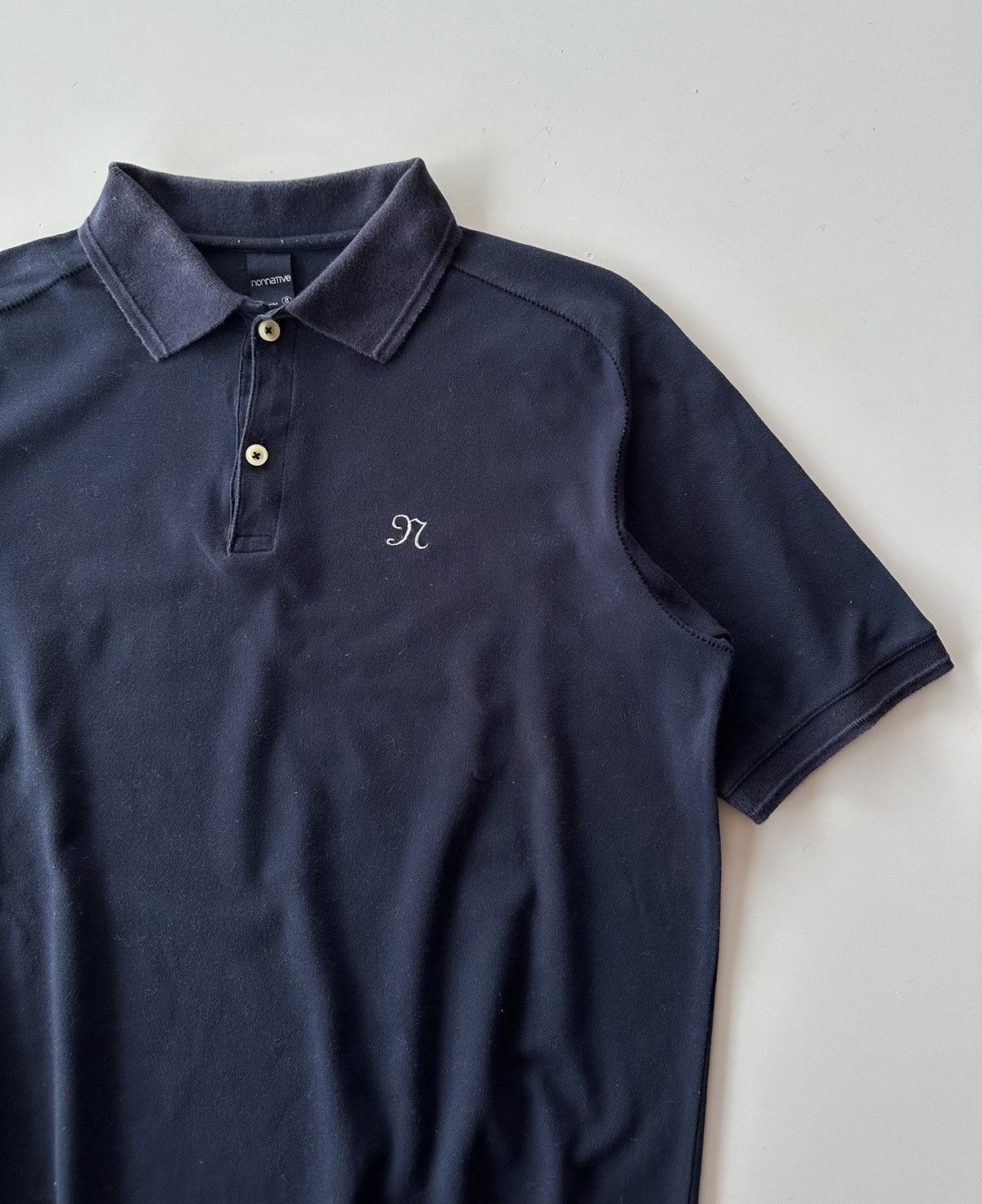 Nonnative Nonnative Polos Shirt Japan Embrodery Logo N On Chest Size US M / EU 48-50 / 2 - 3 Thumbnail