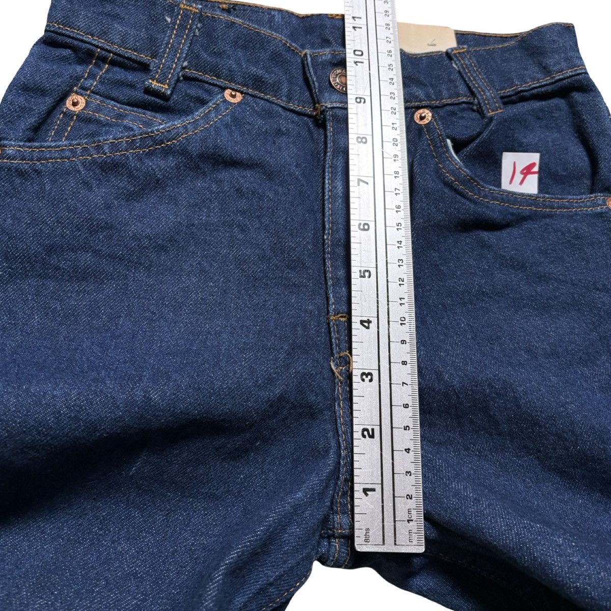 Levi's Vintage 80's Levi's 705 Student Straight Leg Jeans 26x29 NOS Size 26" / US 2 / IT 38 - 5 Thumbnail