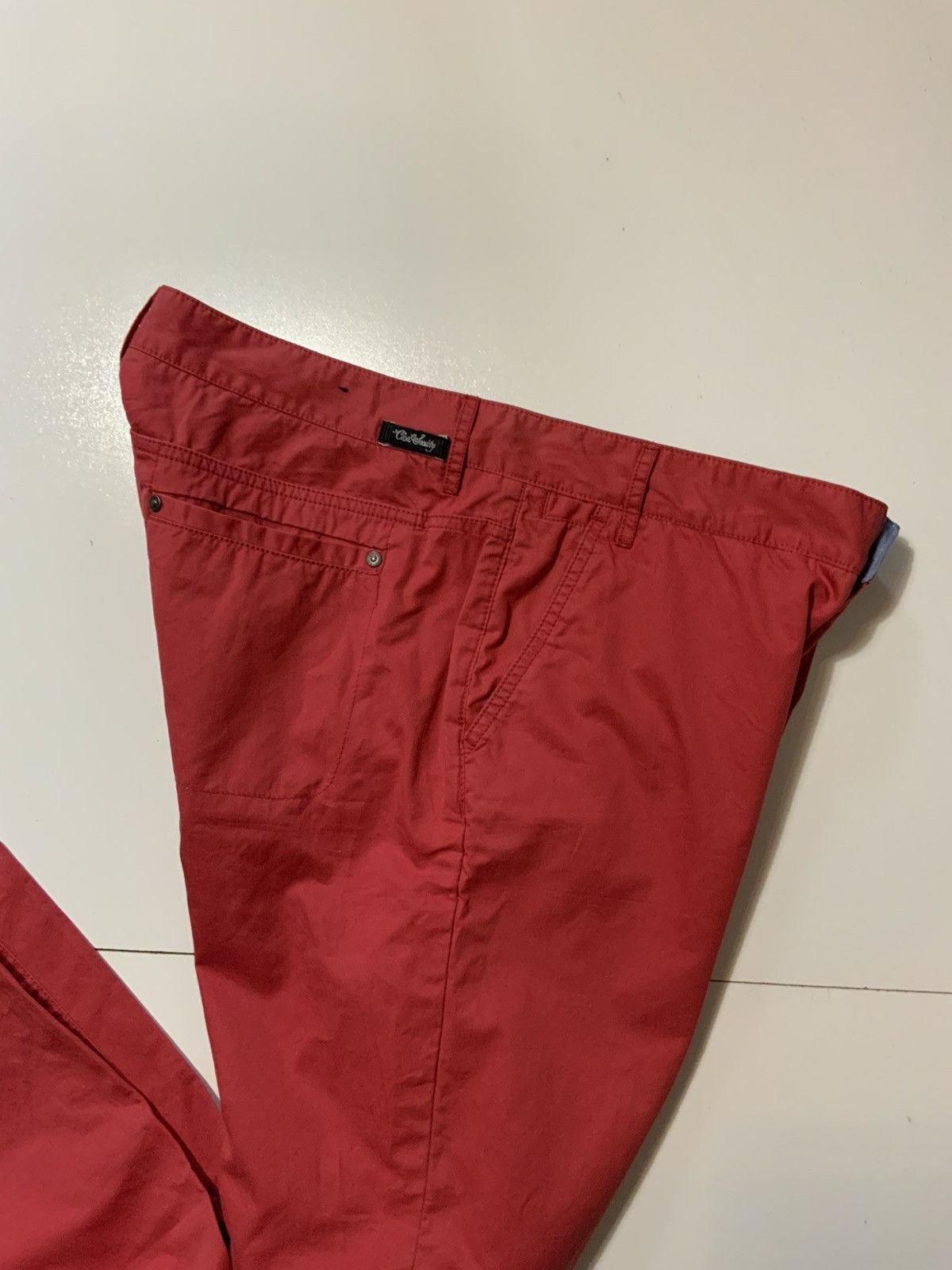 Civil Society Civil Society Salmon Coral Pink Slim Straight Chino Pants Size US 36 / EU 52 - 7 Thumbnail