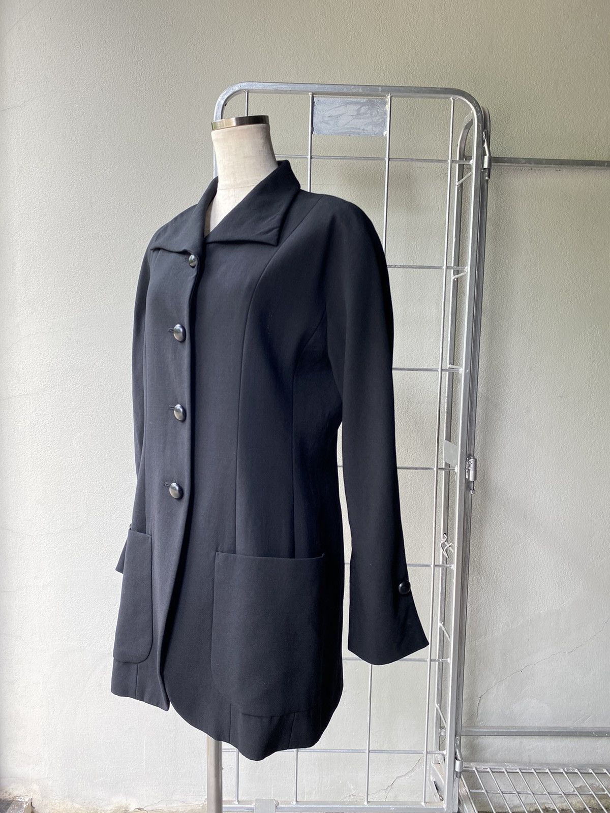 Balenciaga Balenciaga vintage black jacket Size ONE SIZE - 15 Thumbnail
