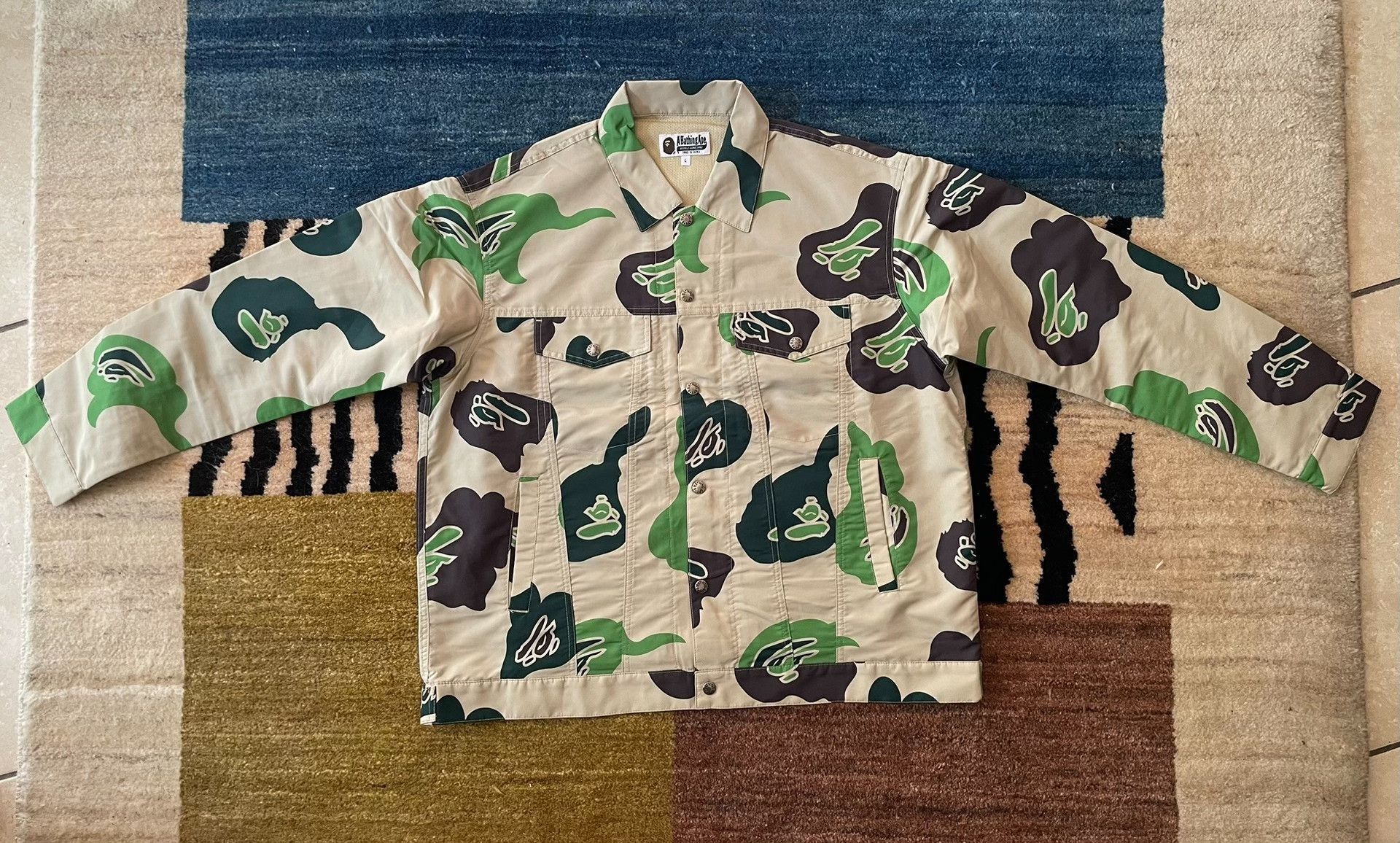 Bape Bape Men's Outdoor Coach Jacket Size US L / EU 52-54 / 3 - 1 Thumbnail