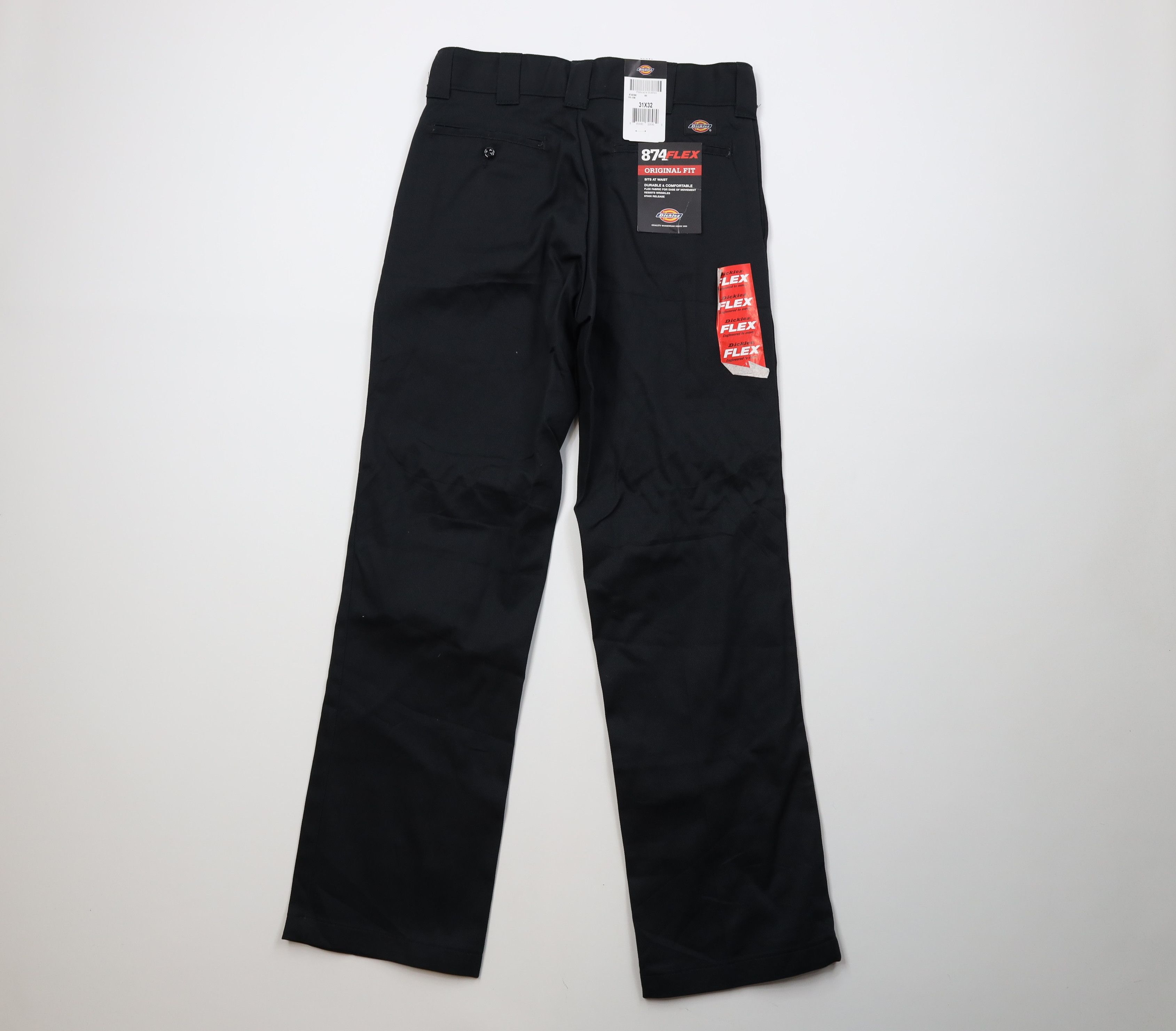 Dickies Deadstock Vintage Y2K Dickies Fit Workwear Pants Black Size US 31 - 8 Thumbnail