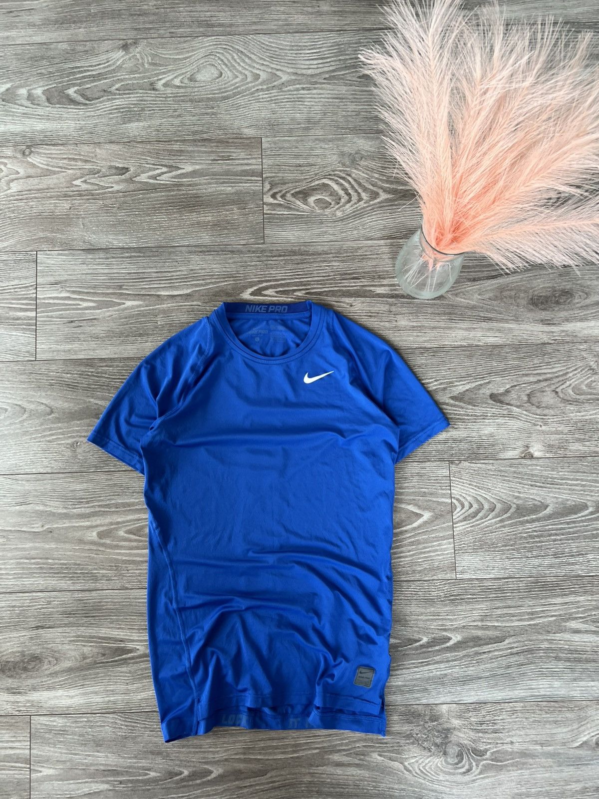Nike Nike Pro Combat Onyx Rashguard Compression Gym Tee Size US L / EU 52-54 / 3 - 1 Thumbnail