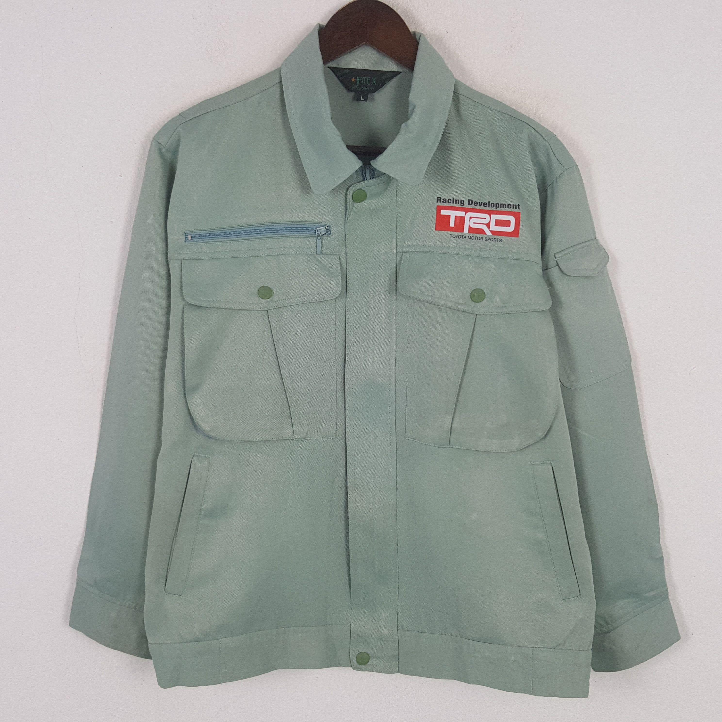 Japanese Brand × Vintage Vintage TRD Racing Development Custom Art Worker Jacket Size US M / EU 48-50 / 2 - 3 Thumbnail